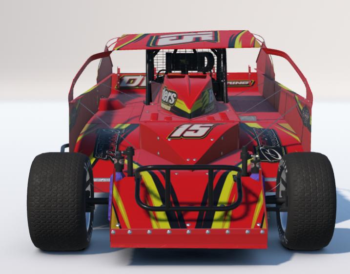 Preview of Dirt Big Block Modified 15 custom number copy by David R Galloway