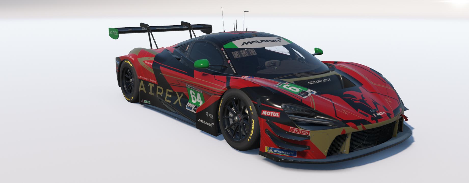 Preview of AIPEX Racing (IMSA GTD Decals version) by Juan Diego Sanchez Martinez