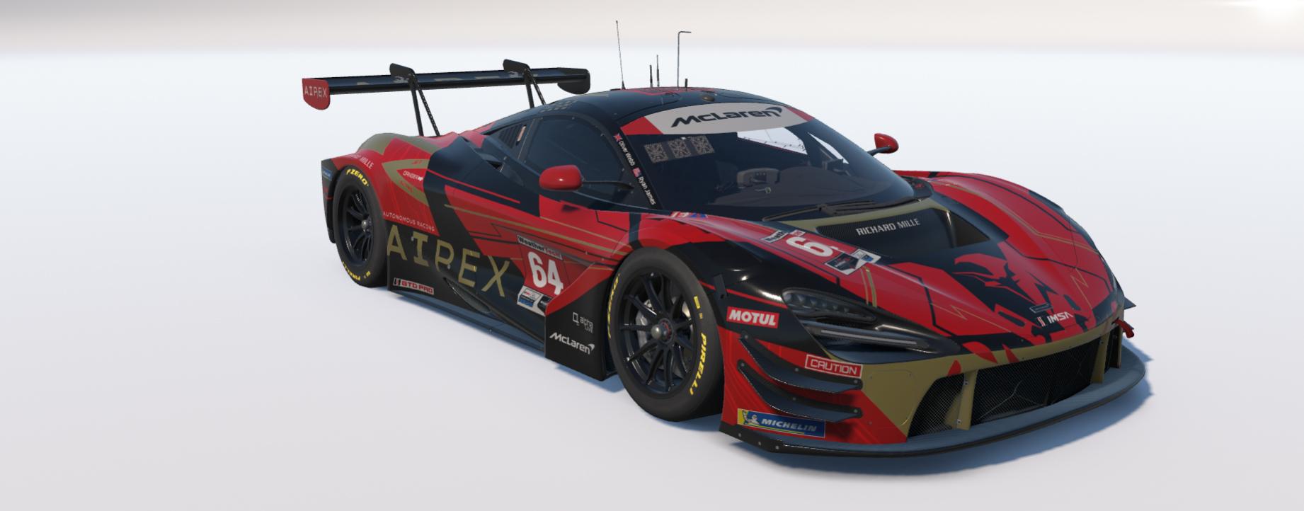 Preview of AIPEX Racing (IMSA GTD Pro Decals version) by Juan Diego Sanchez Martinez