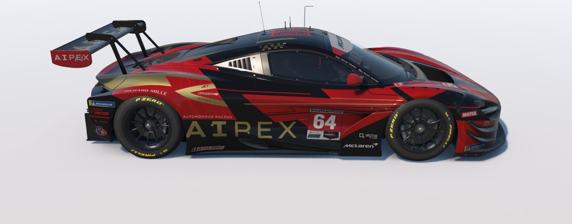 Preview of AIPEX Racing (IMSA GTD Pro Decals version) by Juan Diego Sanchez Martinez