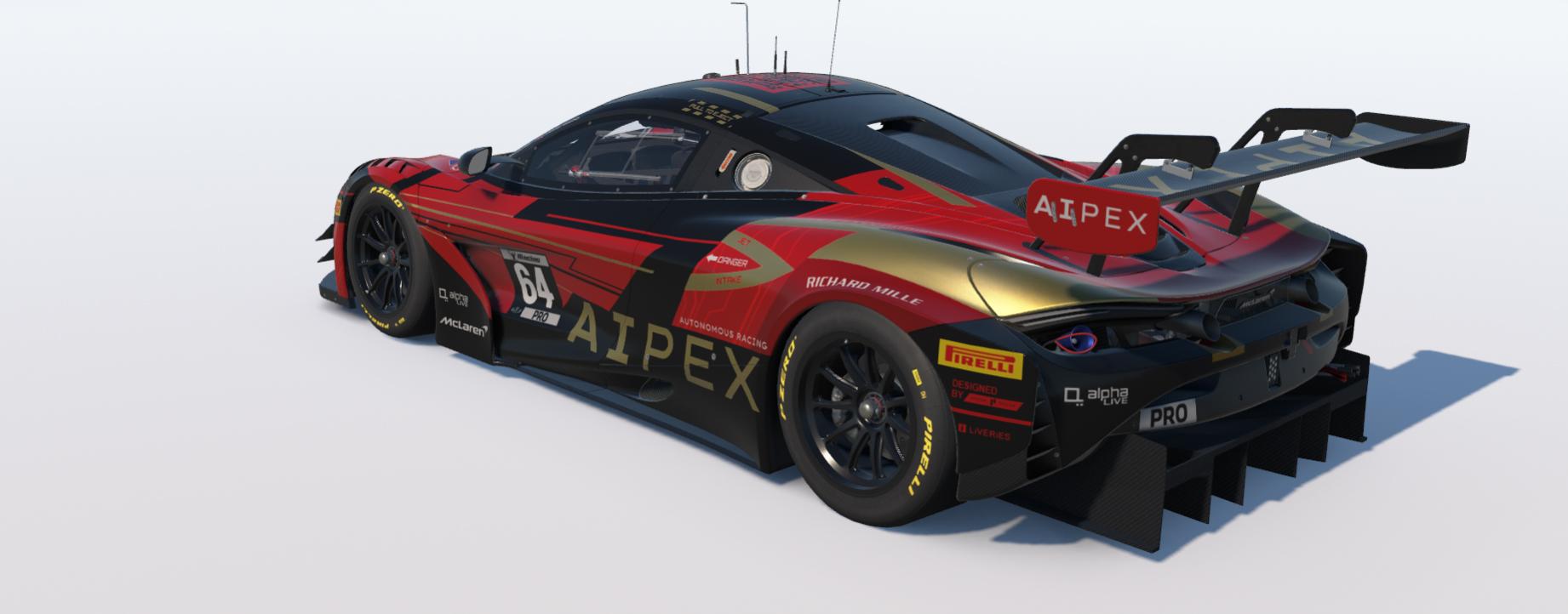 Preview of AIPEX Racing (Standard Decals version) by Juan Diego Sanchez Martinez