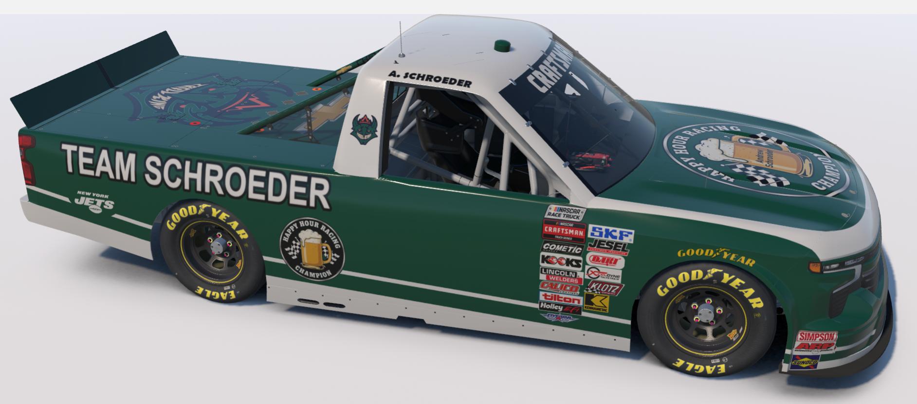 Preview of NASCAR TRUCK Chevrolet Silverado 4 Amdrew Schroeder HHR Champion by Les L.