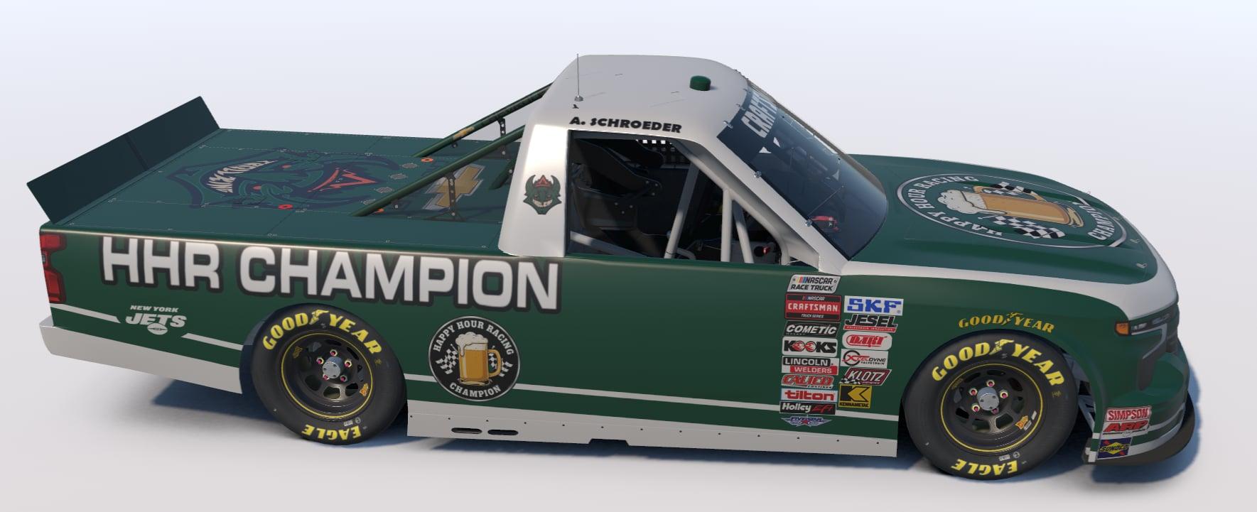 Preview of NASCAR TRUCK Chevrolet Silverado 4 Amdrew Schroeder HHR Champion by Les L.