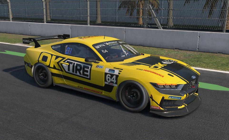 Preview of ok tire ford mustang gt4 by Mark B.