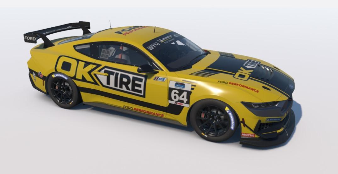 Preview of ok tire ford mustang gt4 by Mark B.