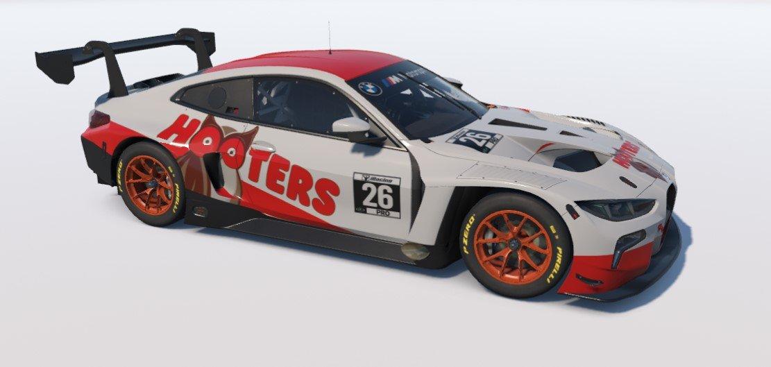 Preview of hooters  ford mustang gt4 by Mark B.