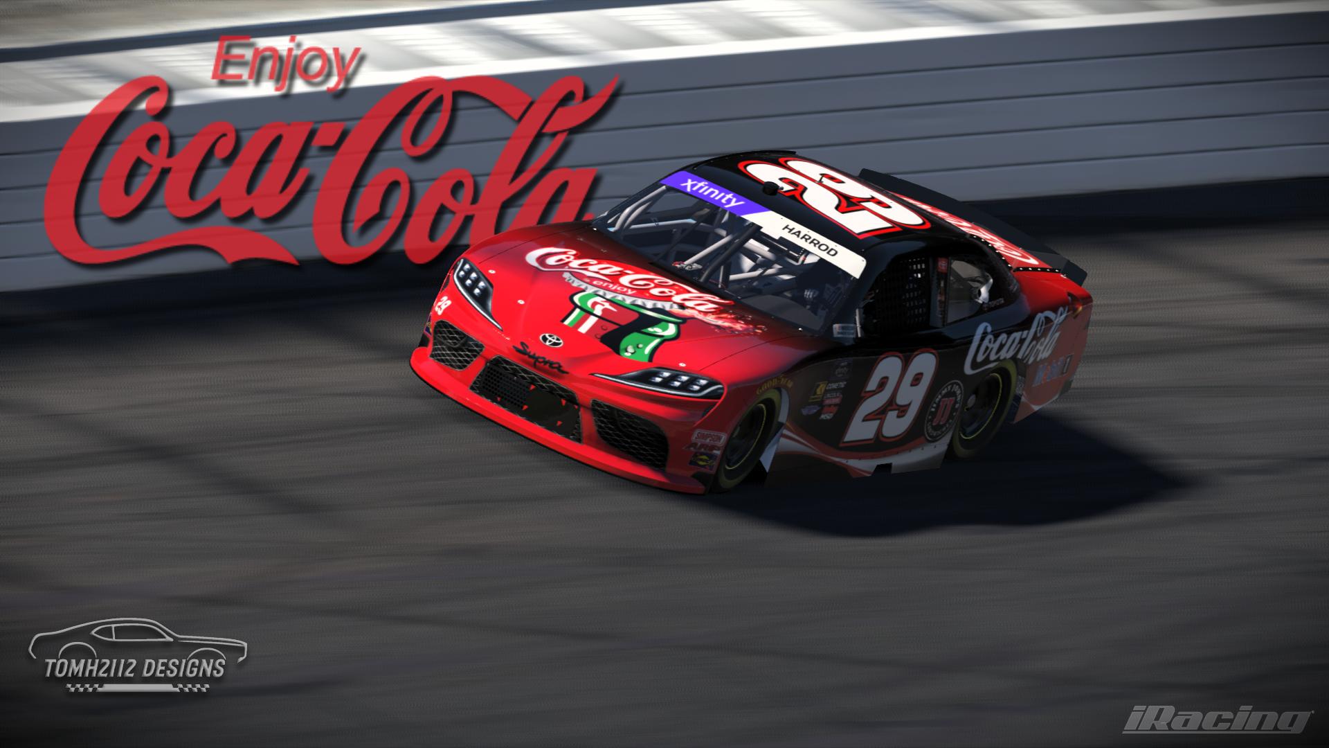 Preview of Fantasy Coca Cola NASCAR Xfinity Toyota Supra by Tom H.