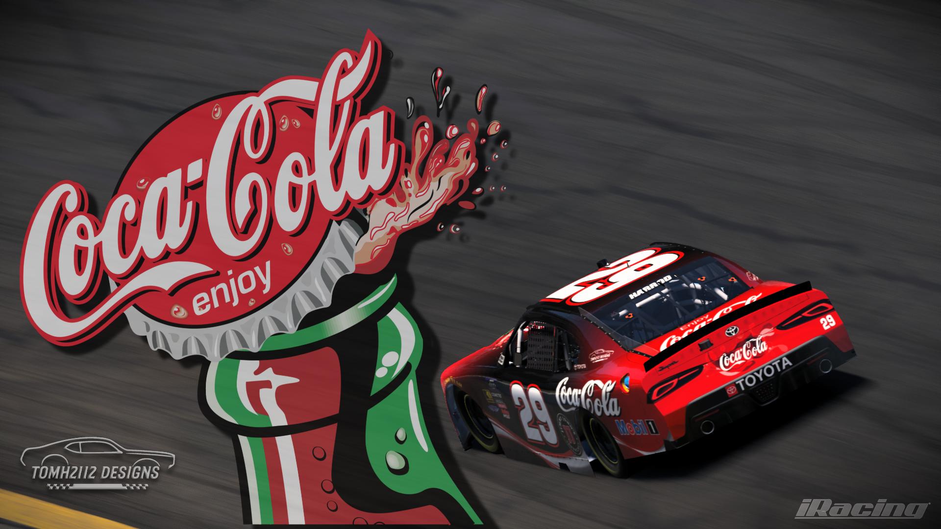 Preview of Fantasy Coca Cola NASCAR Xfinity Toyota Supra by Tom H.