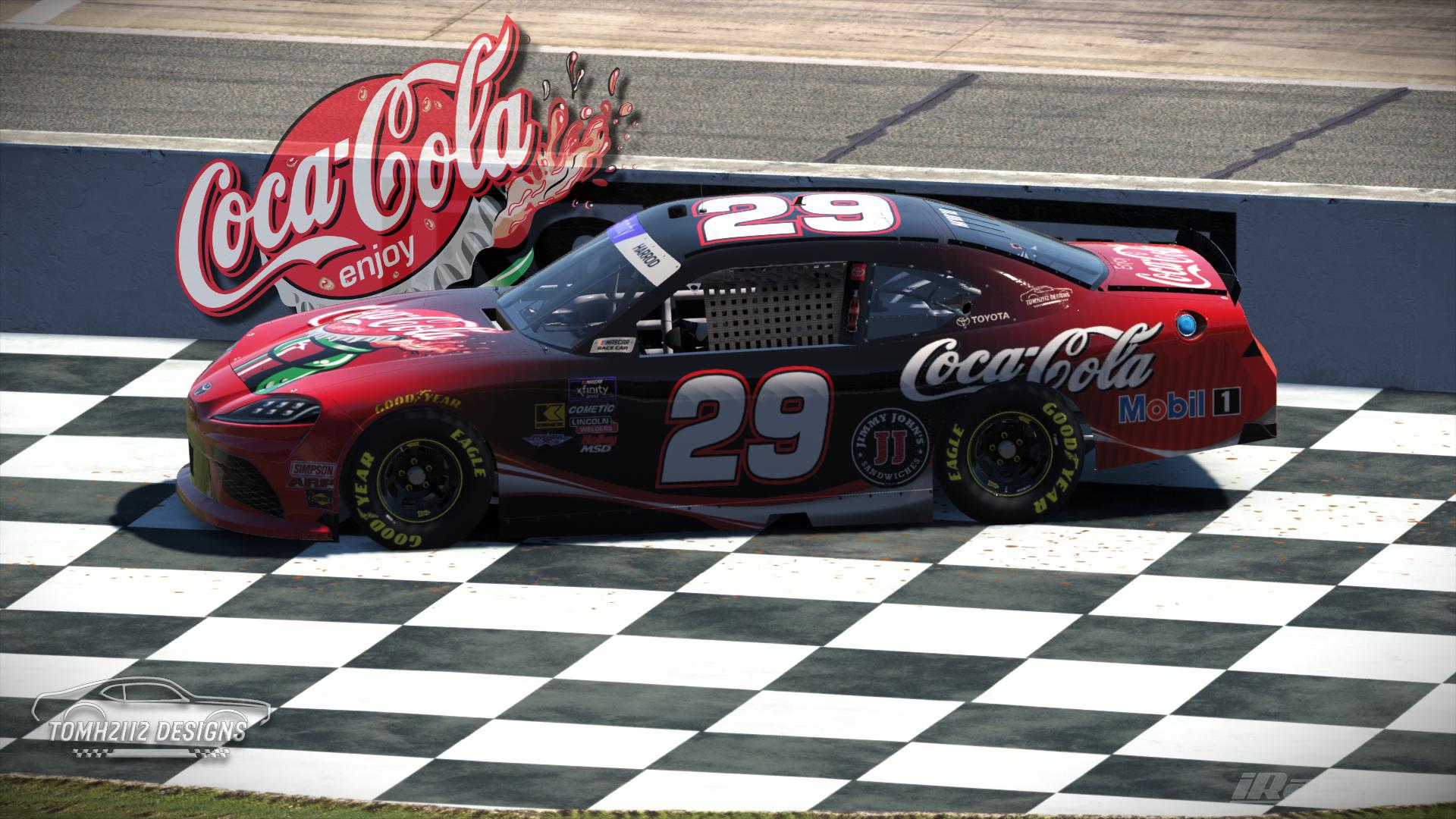 Preview of Fantasy Coca Cola NASCAR Xfinity Toyota Supra by Tom H.