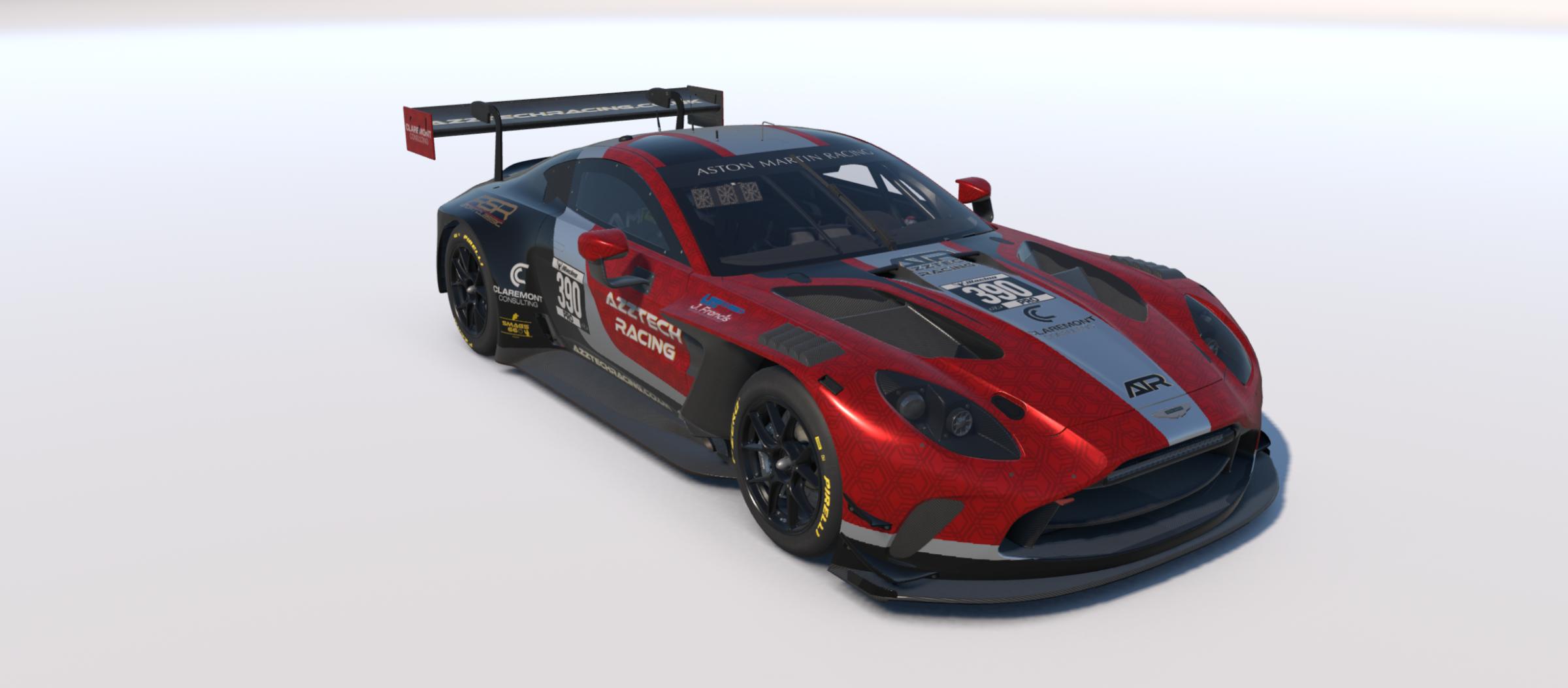 Preview of 2025 Azz Tech Racing AMR Vantage GT3 by Matthew Cheverton