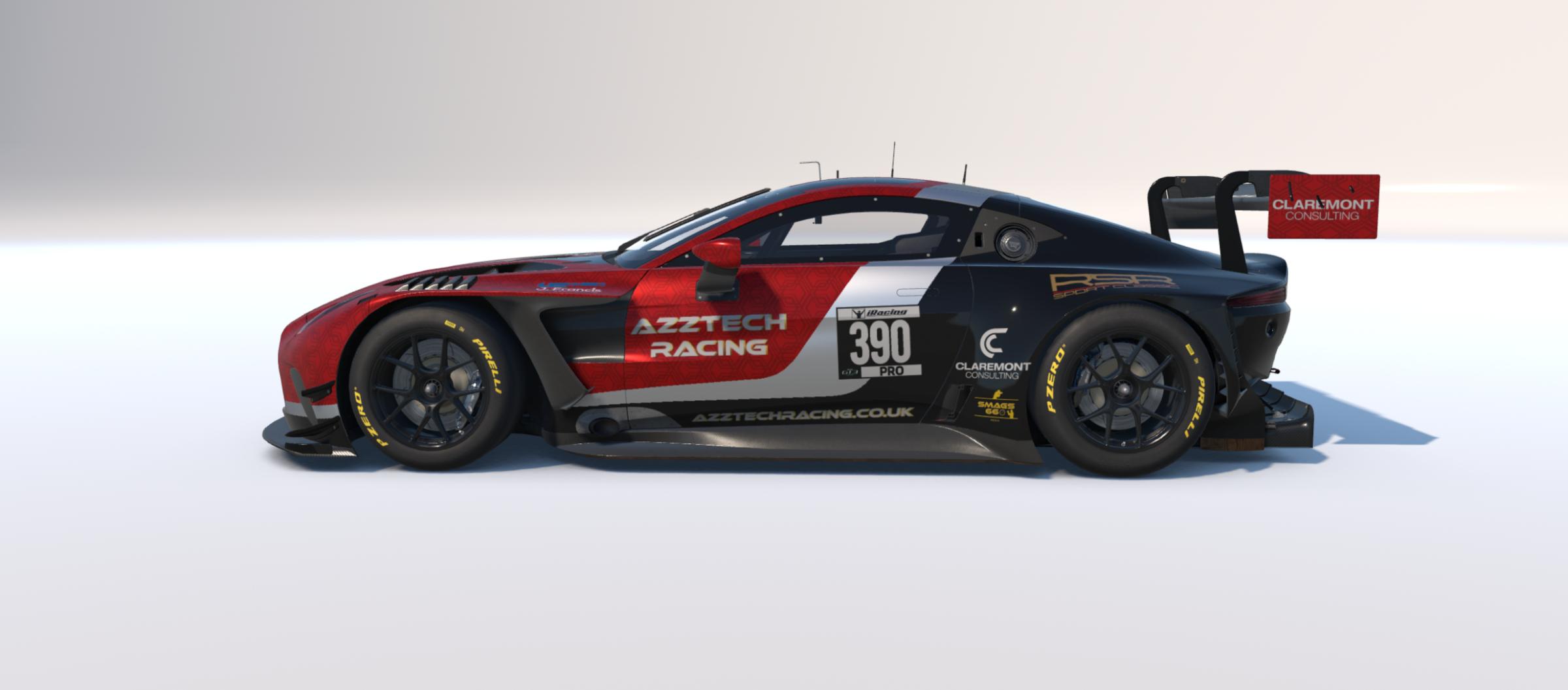 Preview of 2025 Azz Tech Racing AMR Vantage GT3 by Matthew Cheverton
