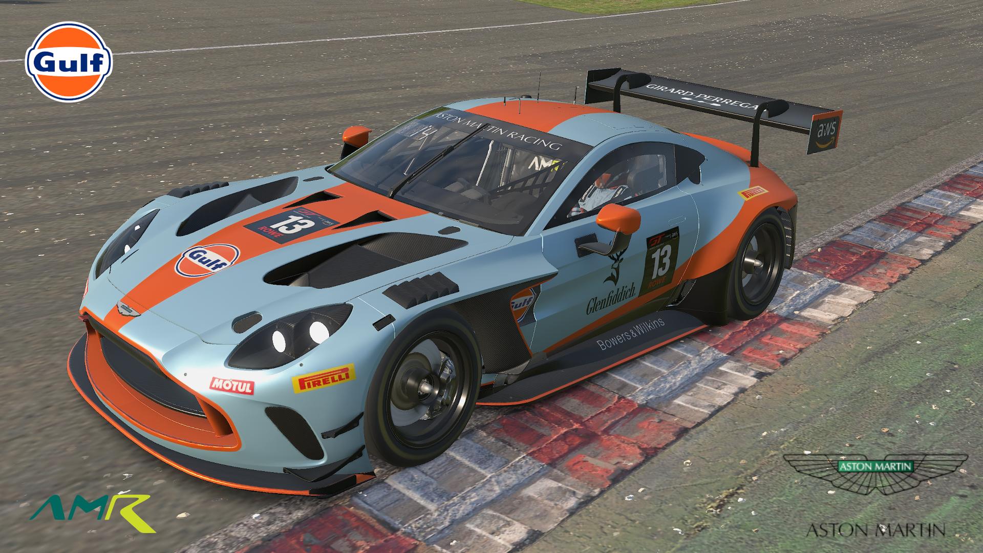 Preview of Aston Martin GT3 EVO - Gulf  by Brian Mccaig