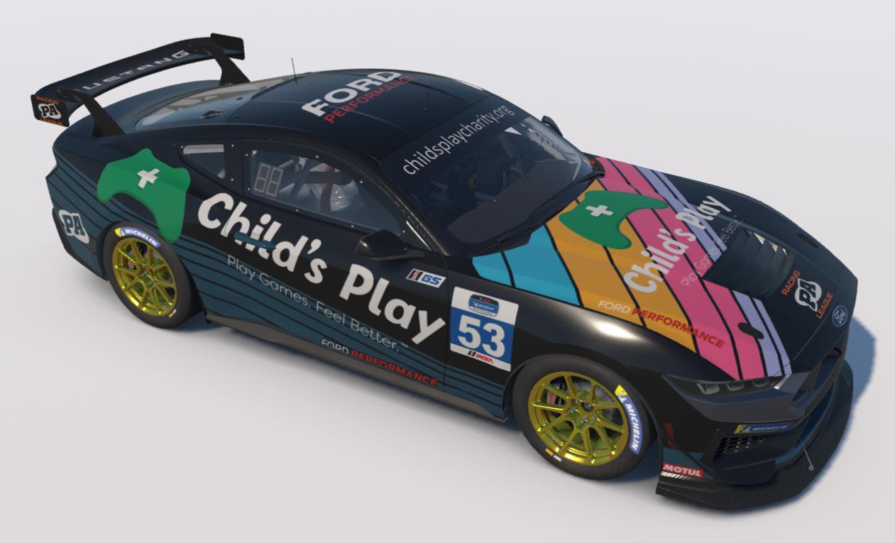 Preview of Childs Play Charity Ford Mustang GT4 by Dustin Knox