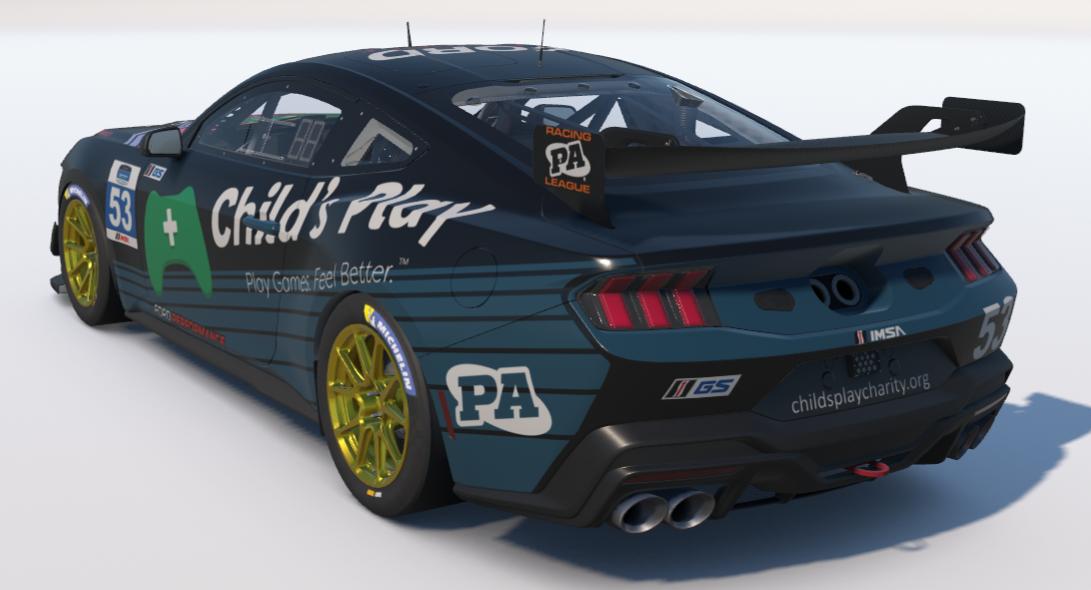 Preview of Childs Play Charity Ford Mustang GT4 by Dustin Knox