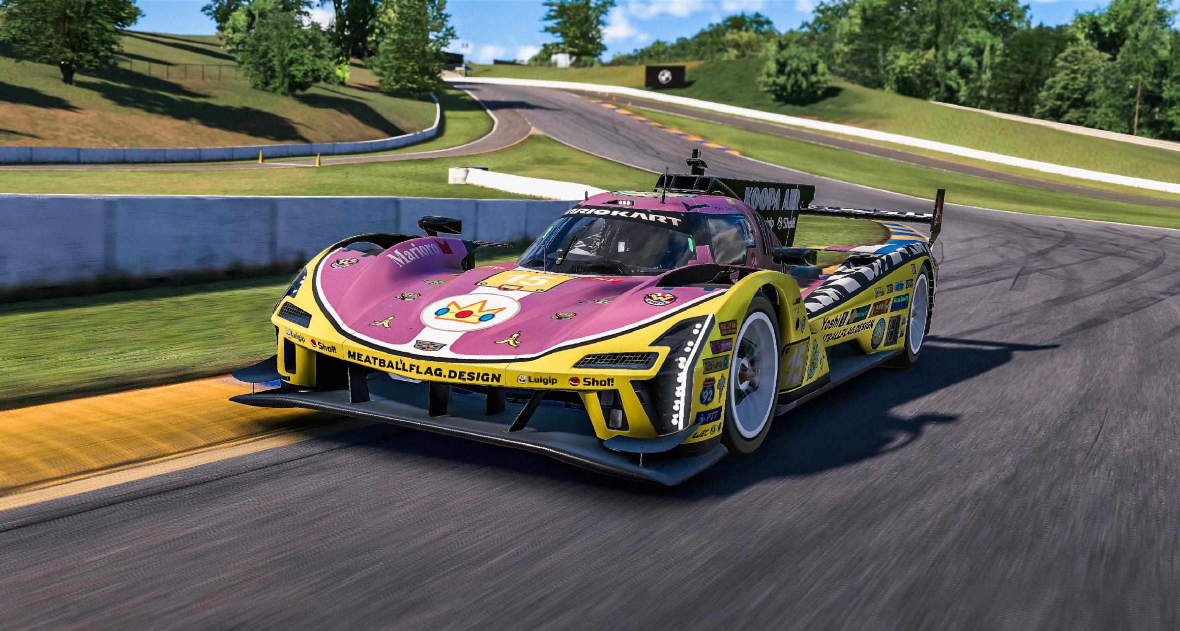 Preview of Mario Kart | Princess Peach Endurance Team | Cadillac GTP by Anthony Zych
