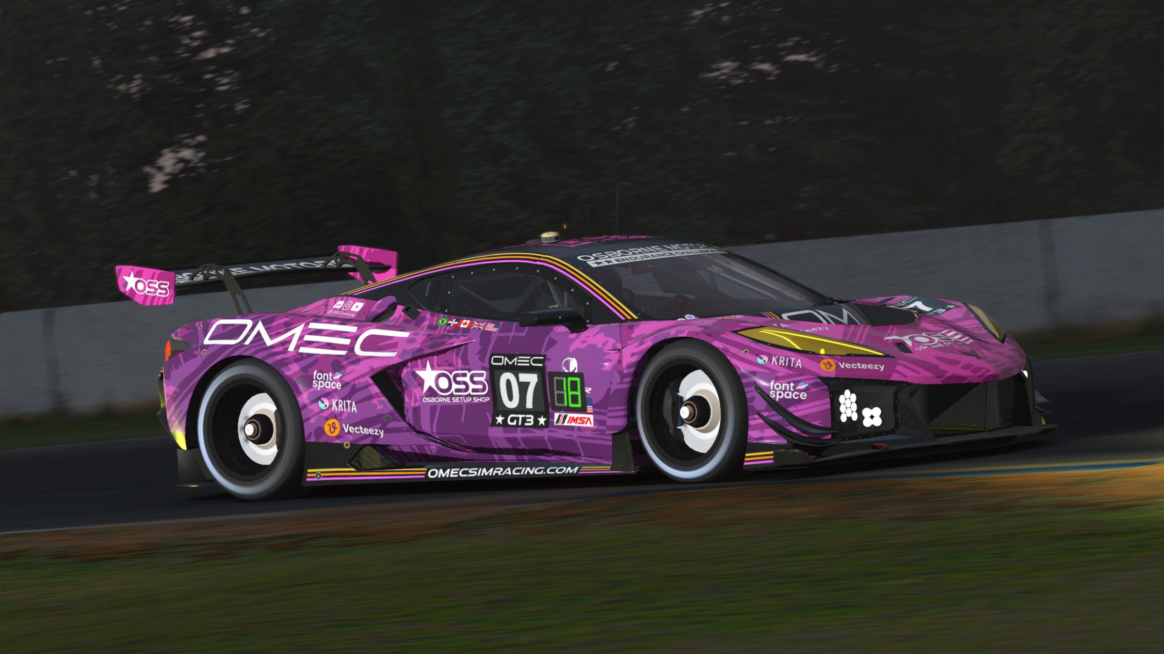 Preview of OMEC Chevrolet Corvette GT3 "Hazard" v1.0 by Patrick Cantrell