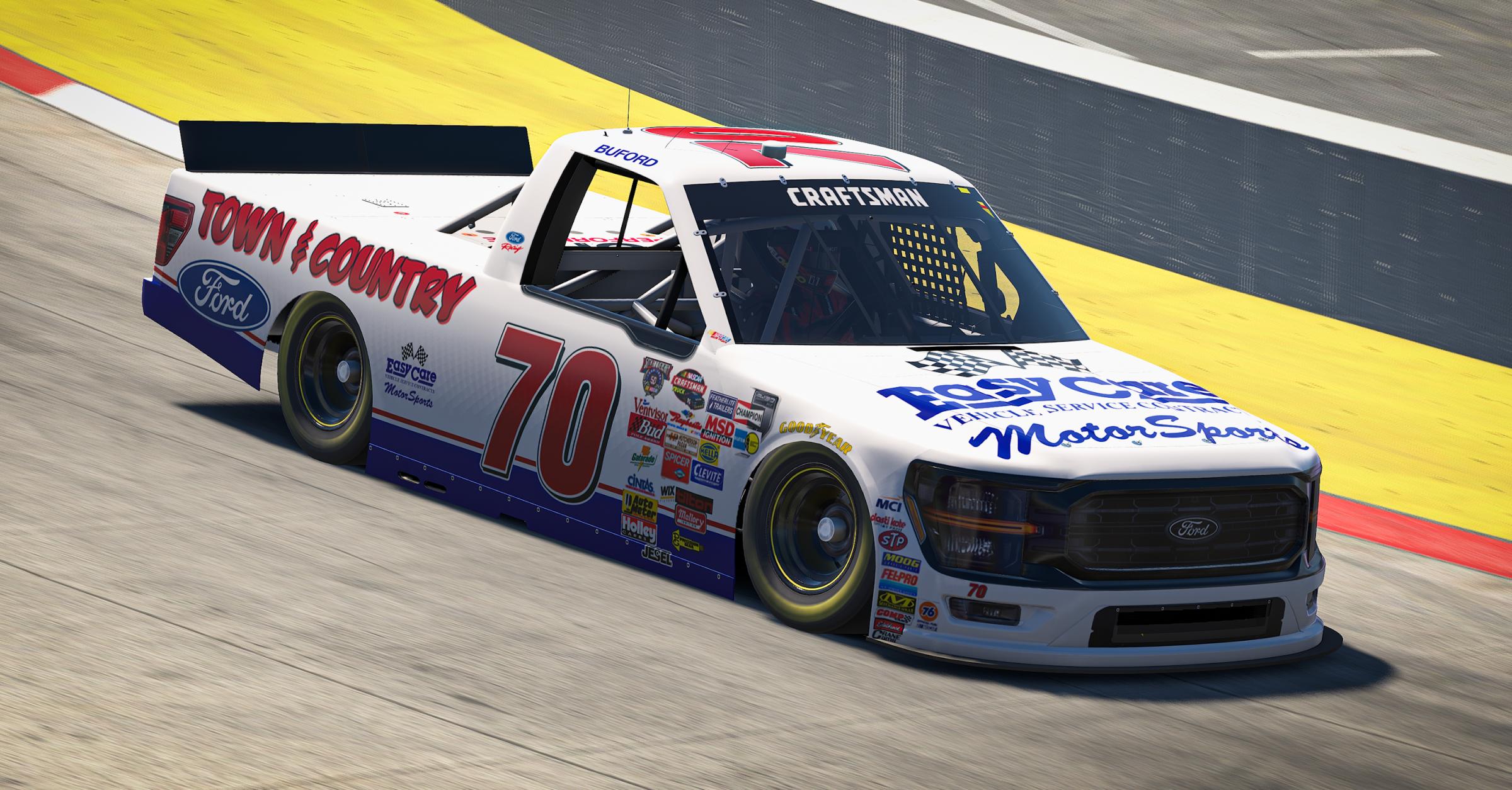 Preview of 1998 #70 Joe Buford EasyCare Ford F150 Truck Replica by Pedro S Melo