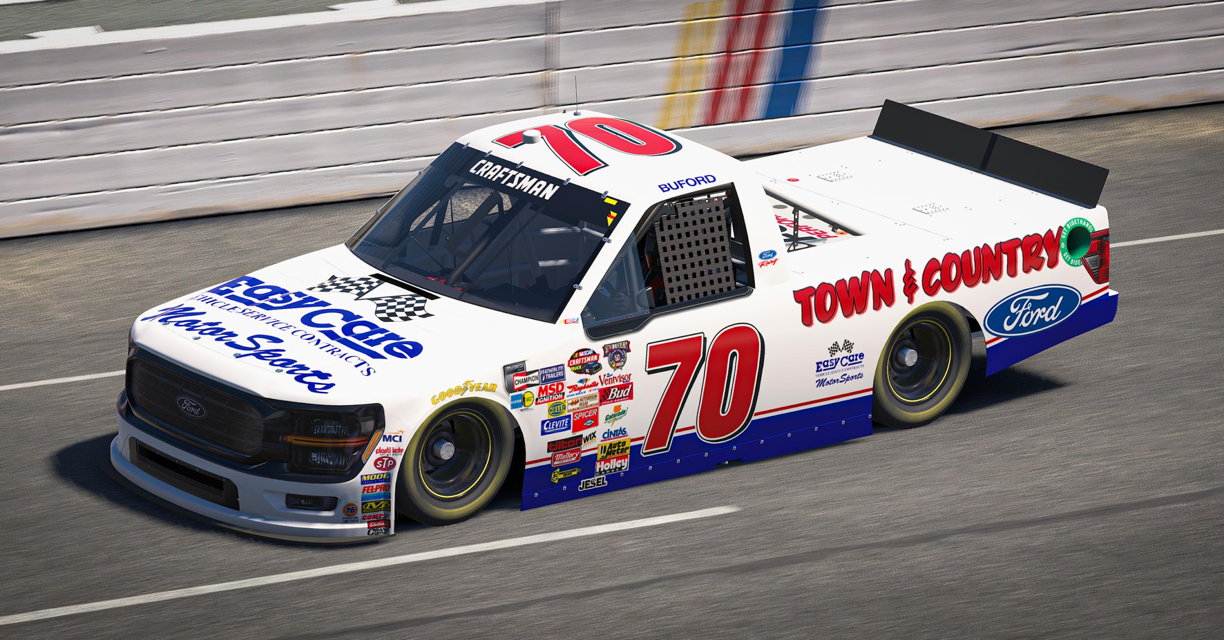Preview of 1998 #70 Joe Buford EasyCare Ford F150 Truck Replica by Pedro S Melo