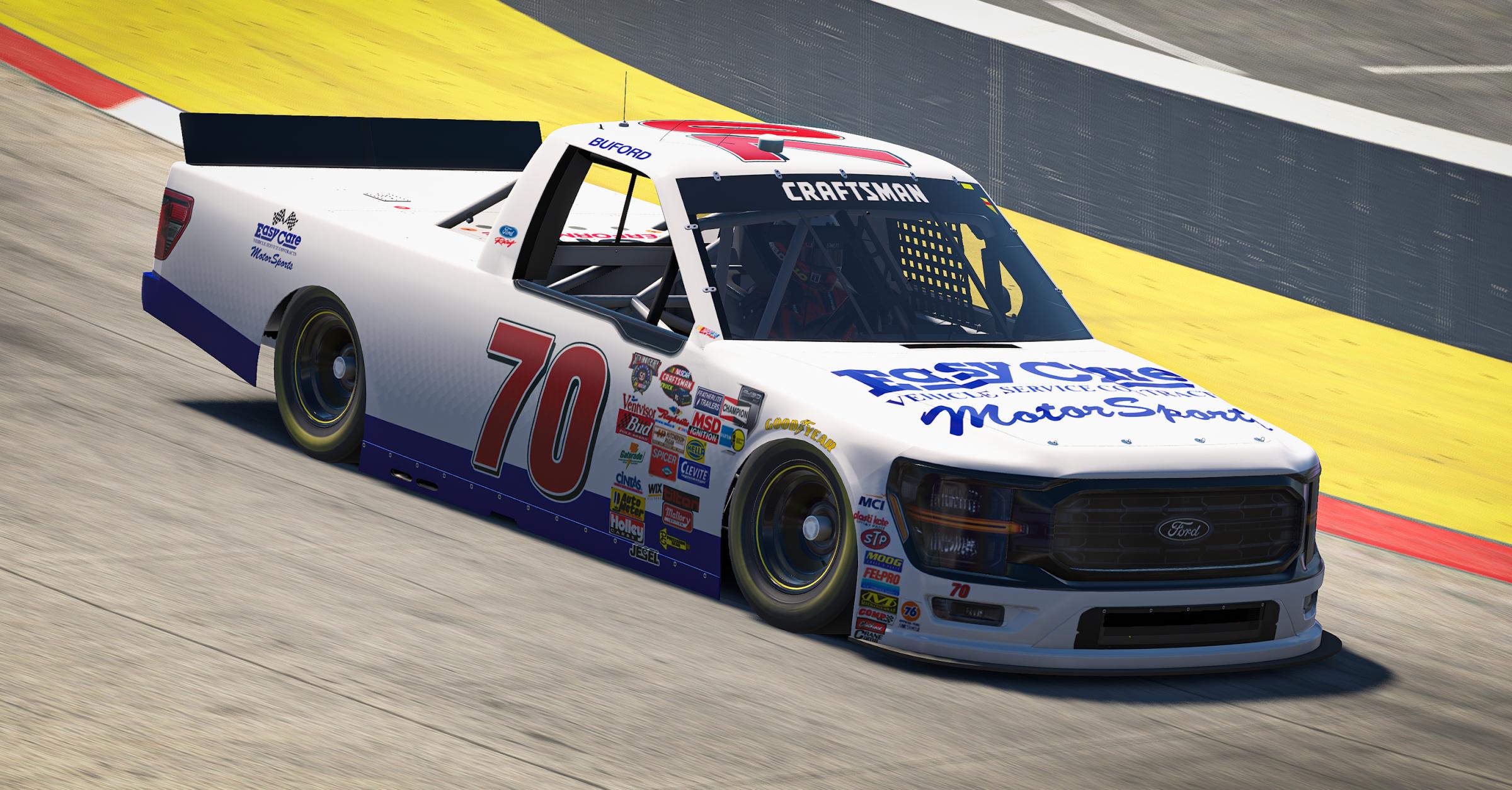 Preview of 1998 #70 Joey Buford EasyCare Motorsports Ford F150 Truck Replica by Pedro S Melo