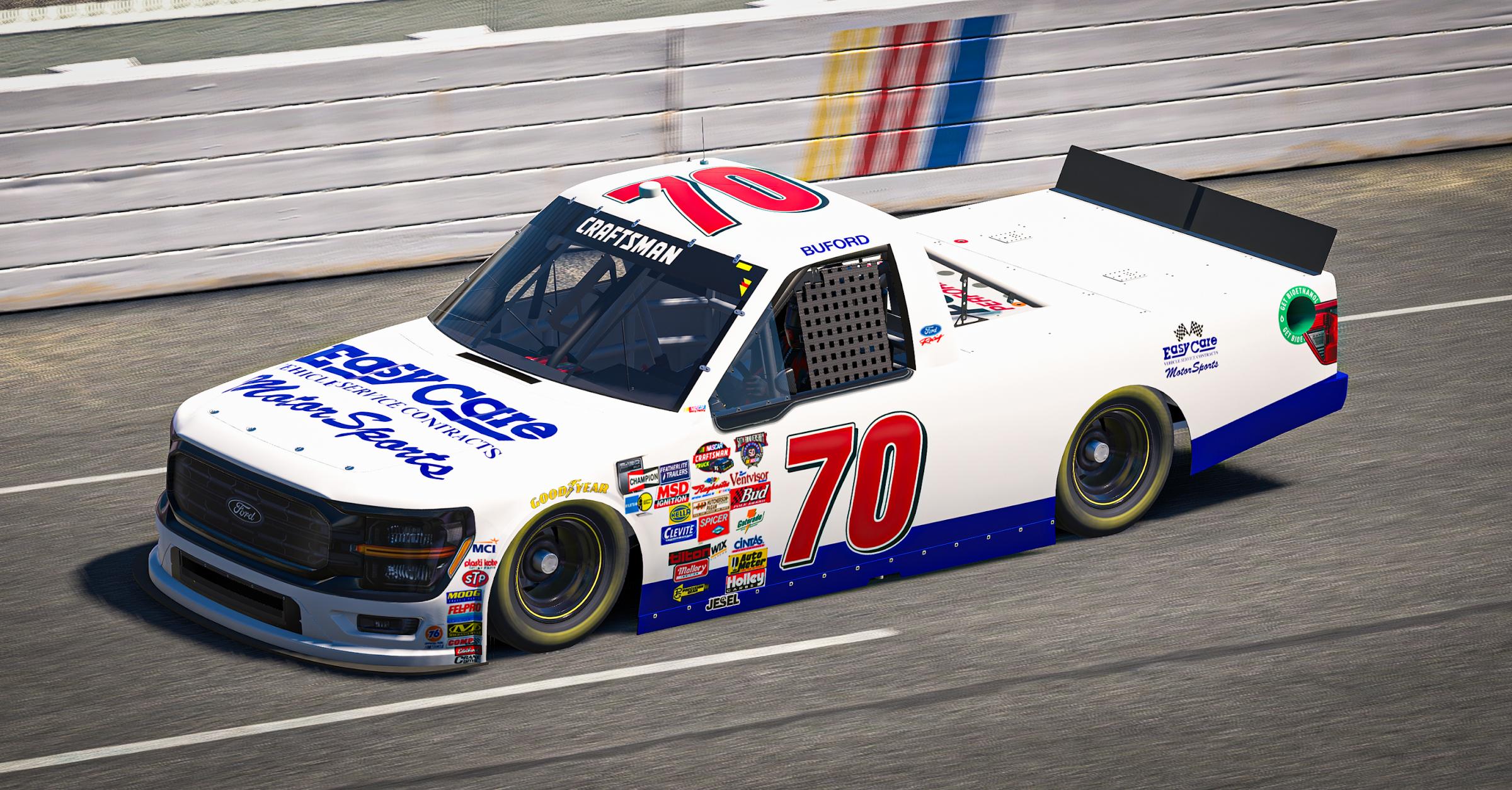 Preview of 1998 #70 Joey Buford EasyCare Motorsports Ford F150 Truck Replica by Pedro S Melo