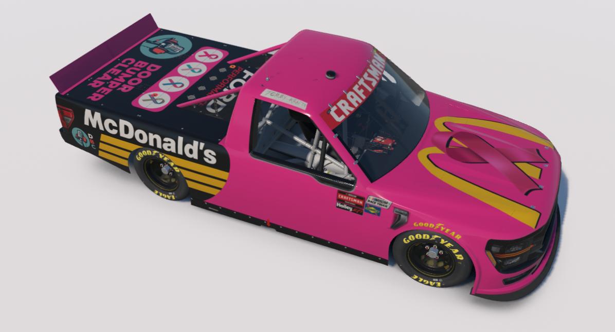 Preview of Tom Ferrara McDonalds Breast Cancer F-150 by Matt Yost