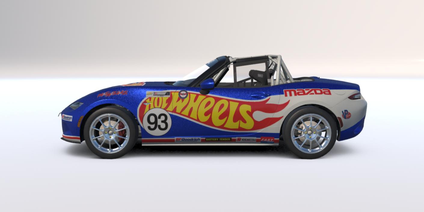 Preview of Hotwheels livery for MX-5 Cup by Clyde Simmons