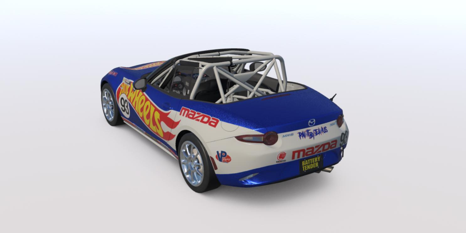 Preview of Hotwheels livery for MX-5 Cup by Clyde Simmons