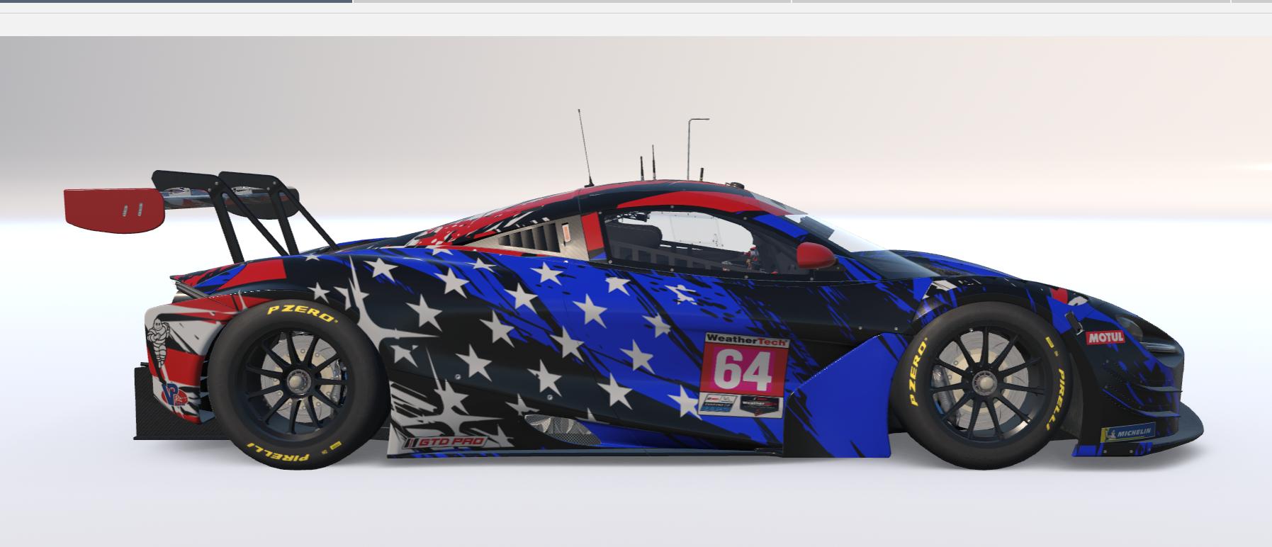 Preview of McLaren 720s EVO GT3 Team USA Alternative by Guy Robertson