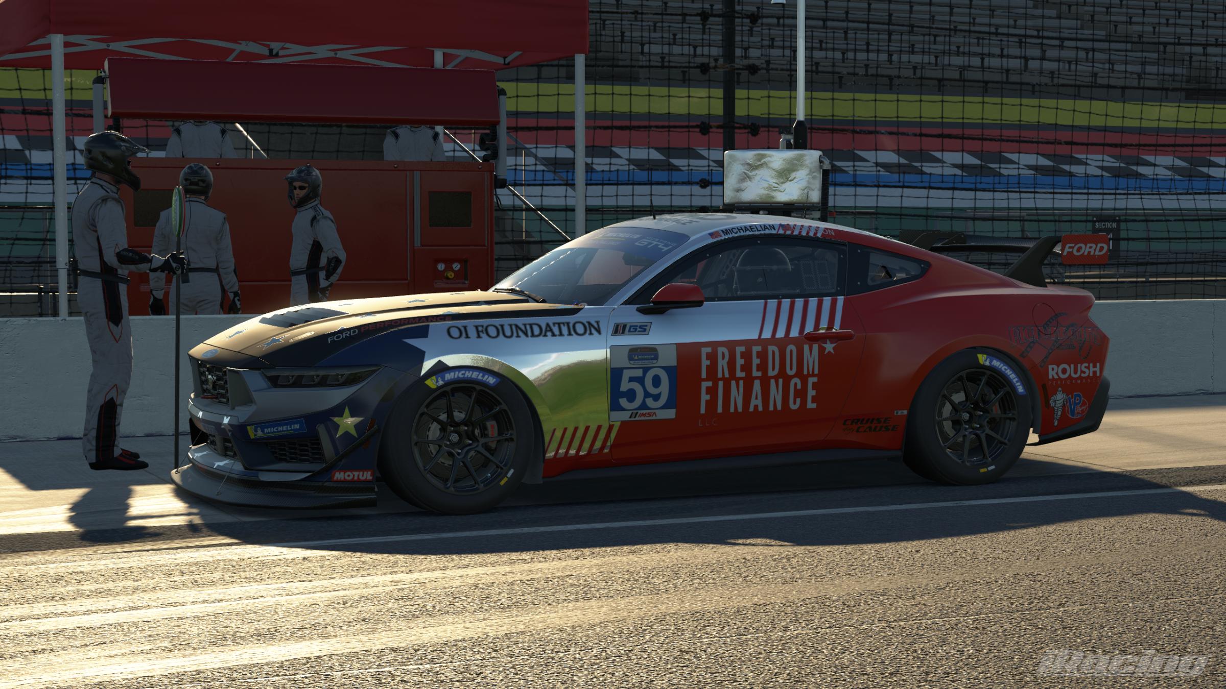 Preview of 2025 KohR Motorsports #59 GT4 Mustang by Mathew Kiechle