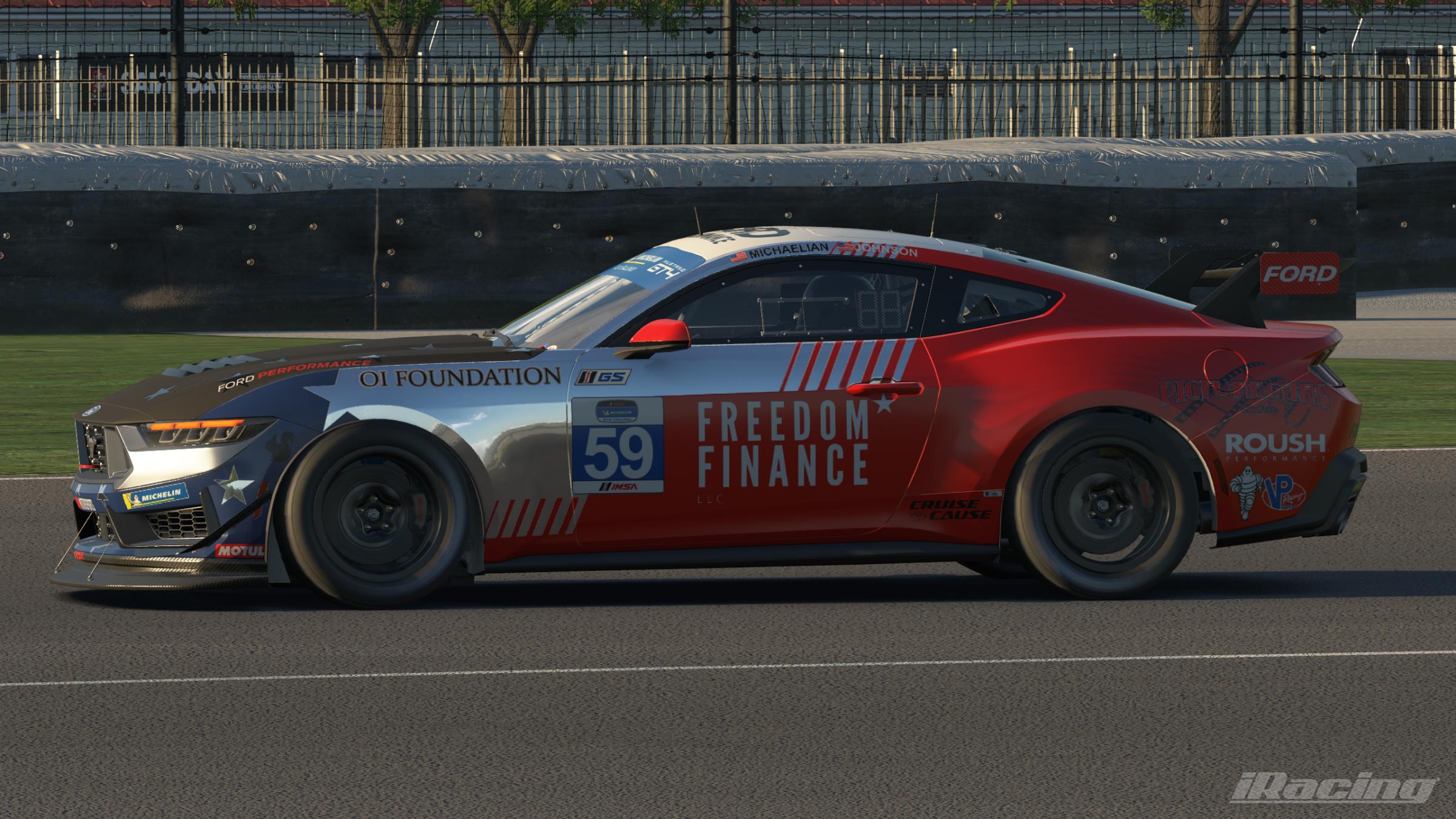 Preview of 2025 KohR Motorsports #59 GT4 Mustang by Mathew Kiechle