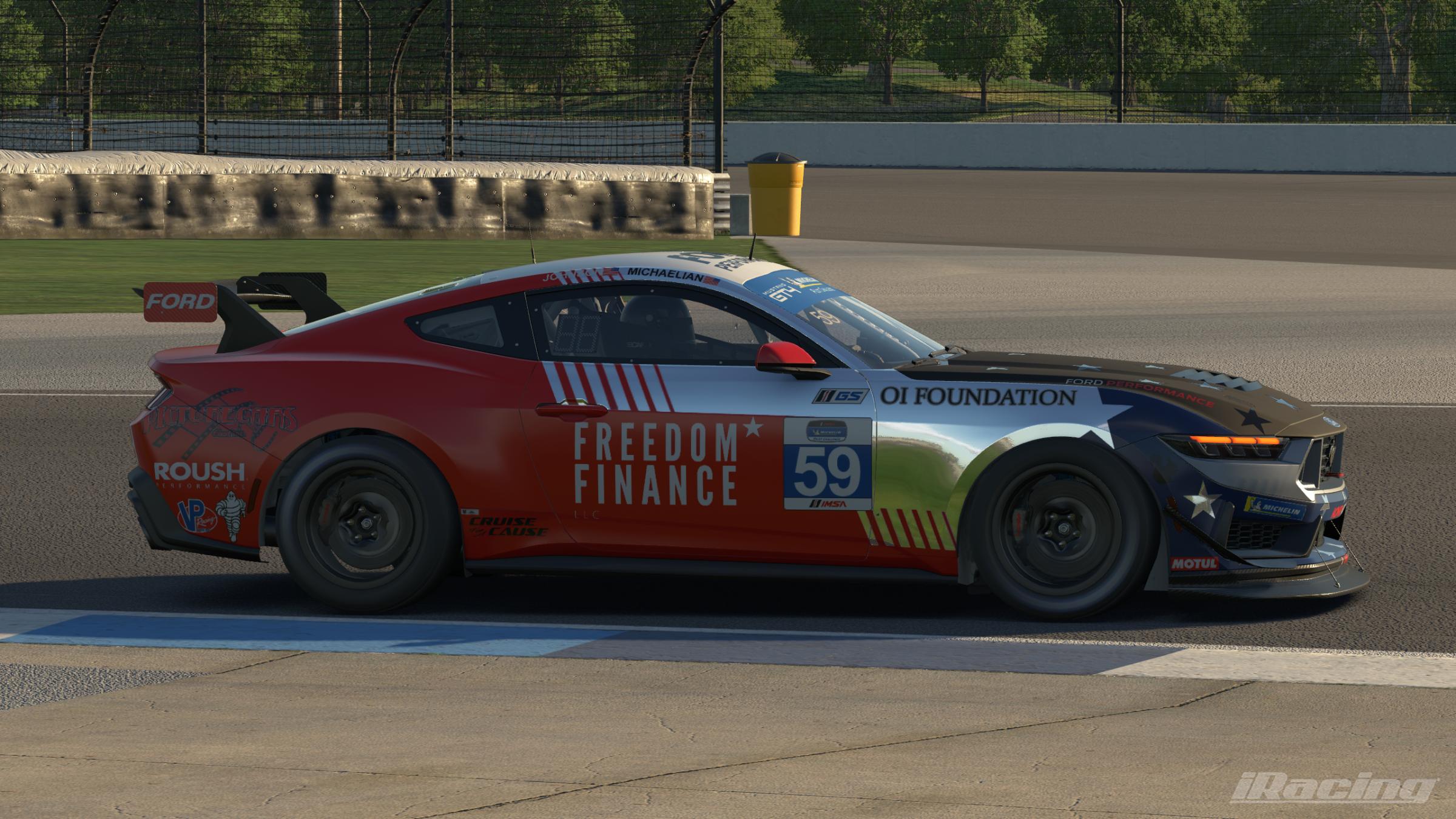 Preview of 2025 KohR Motorsports #59 GT4 Mustang by Mathew Kiechle