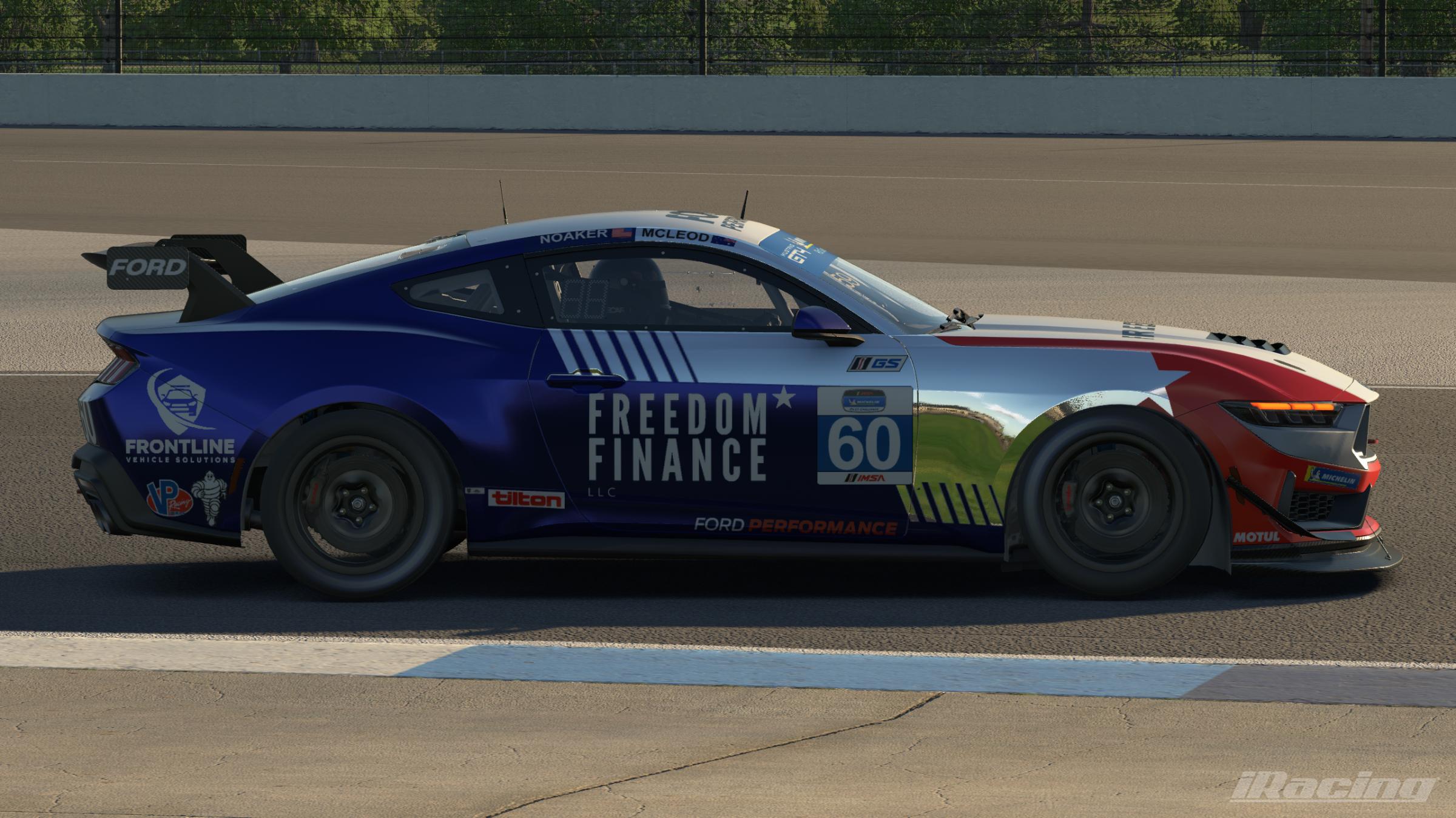 Preview of 2025 KohR Motorsports #60 GT4 Mustang by Mathew Kiechle