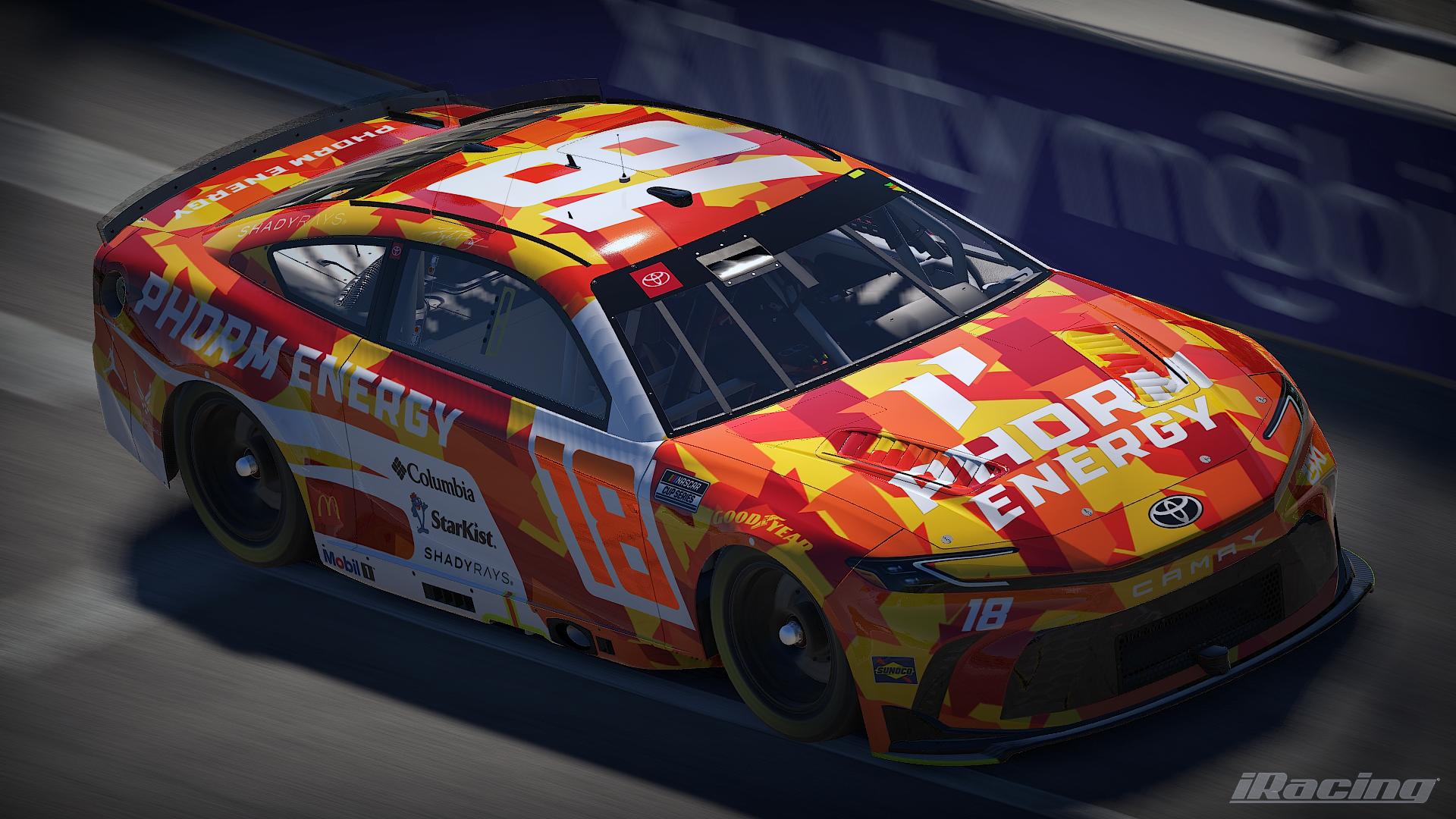 Preview of Kyle Busch 23XI 1st Phorm Concept (Orange)  by Carson W Lucas