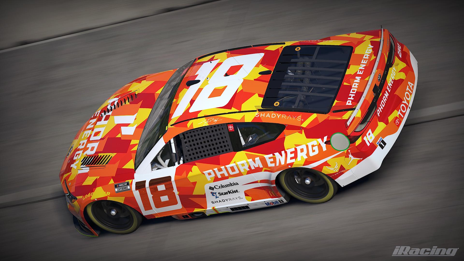 Preview of Kyle Busch 23XI 1st Phorm Concept (Orange)  by Carson W Lucas