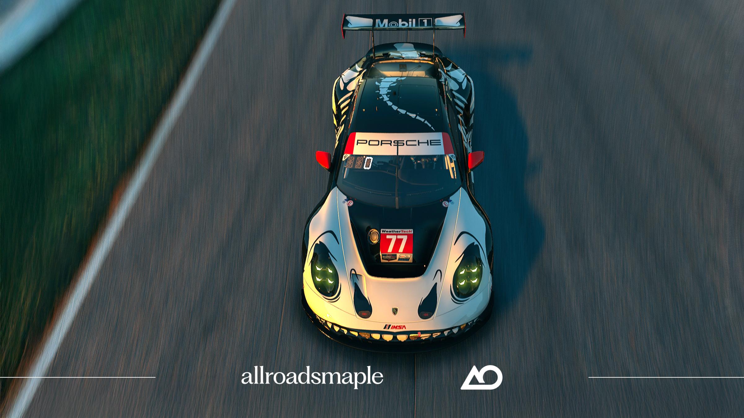 Preview of 2025 AO Racing IMSA GTD Pro #77 - Skeleton Rexy by Patryk A.