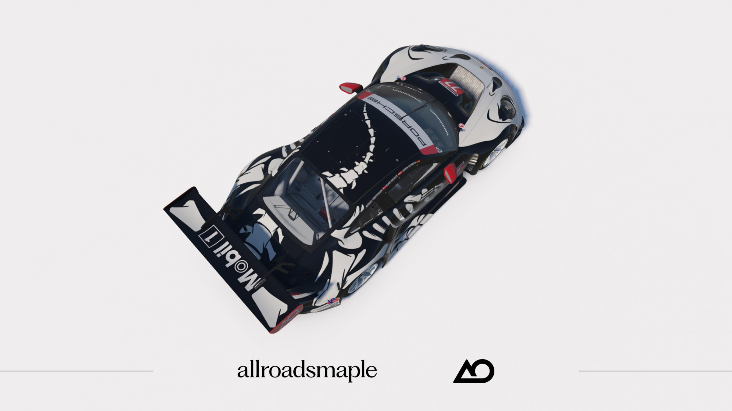 Preview of 2025 AO Racing IMSA GTD Pro #77 - Skeleton Rexy by Patryk A.