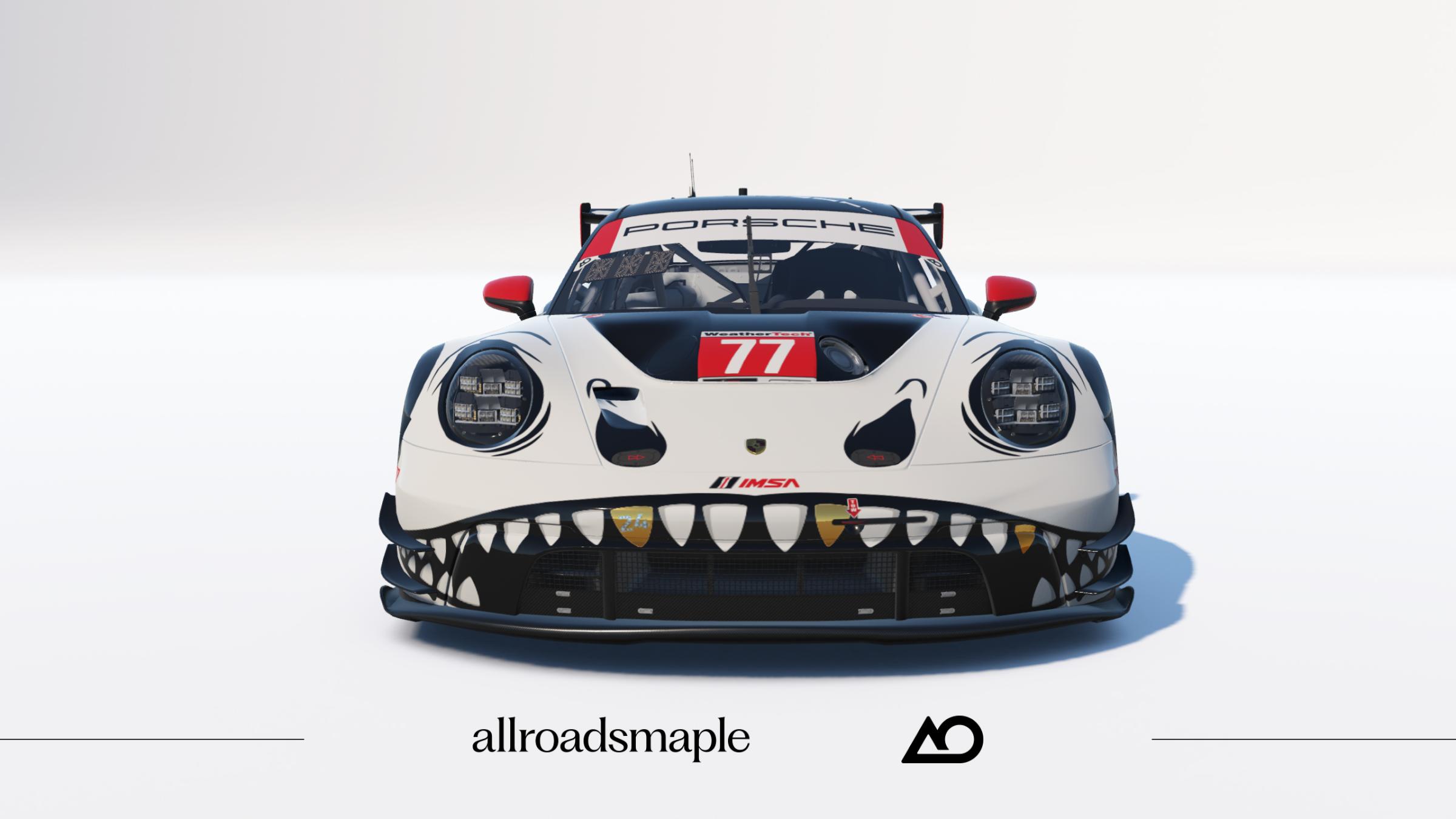 Preview of 2025 AO Racing IMSA GTD Pro #77 - Skeleton Rexy by Patryk A.