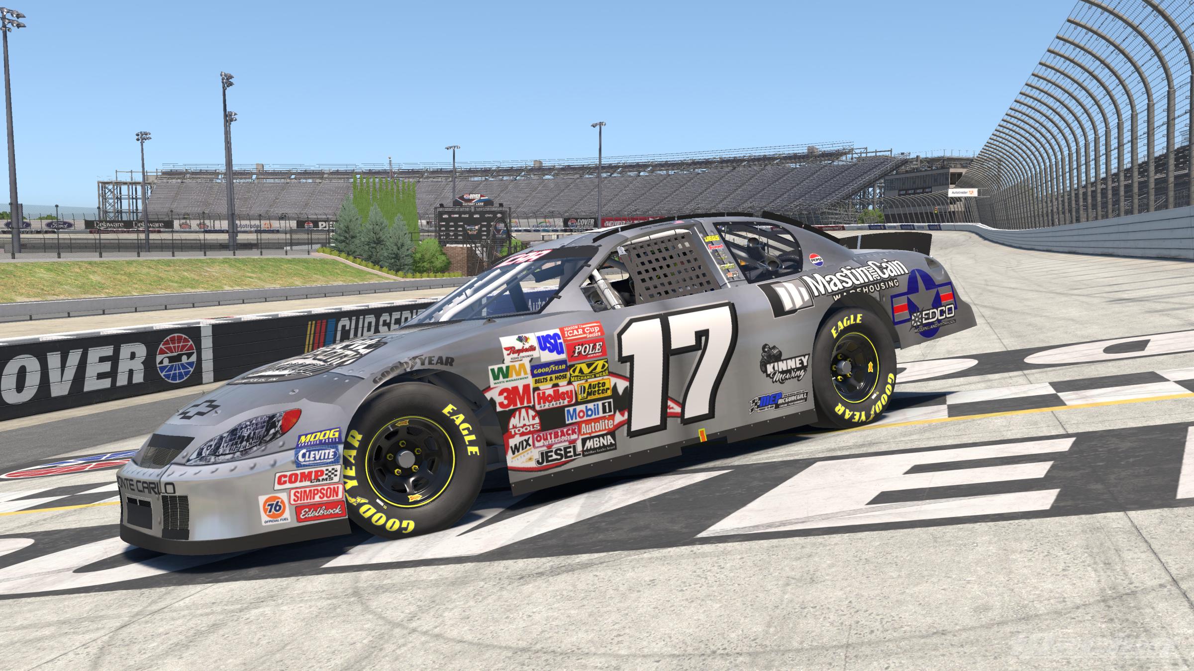 Preview of Billy VanMeters #17 Circle City Raceway ICAR Dover Patriotic Scheme by Kendrick Hom