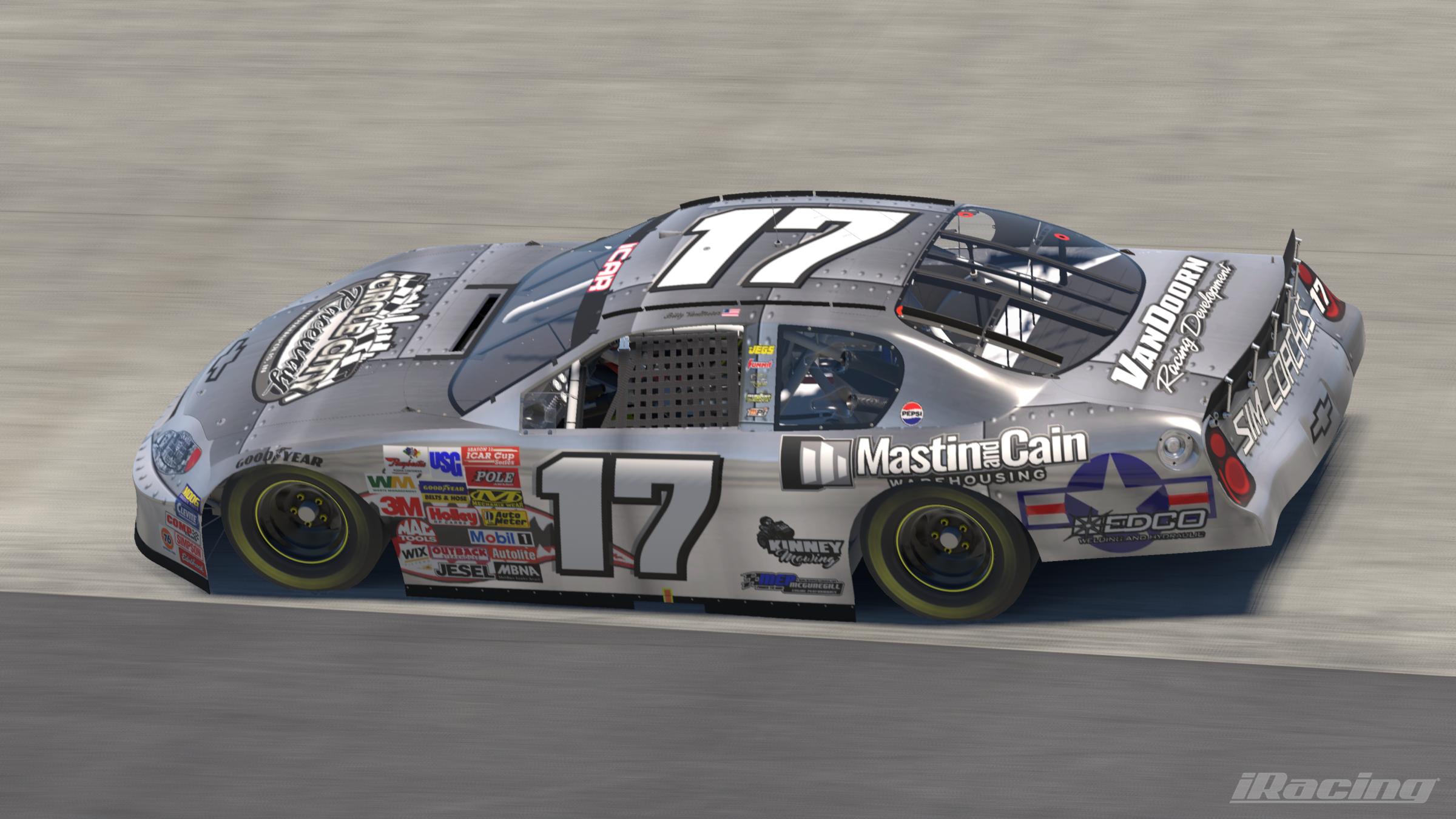 Preview of Billy VanMeters #17 Circle City Raceway ICAR Dover Patriotic Scheme by Kendrick Hom