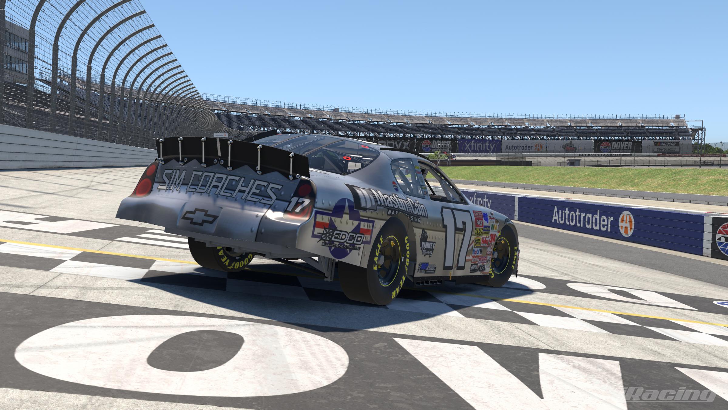 Preview of Billy VanMeters #17 Circle City Raceway ICAR Dover Patriotic Scheme by Kendrick Hom