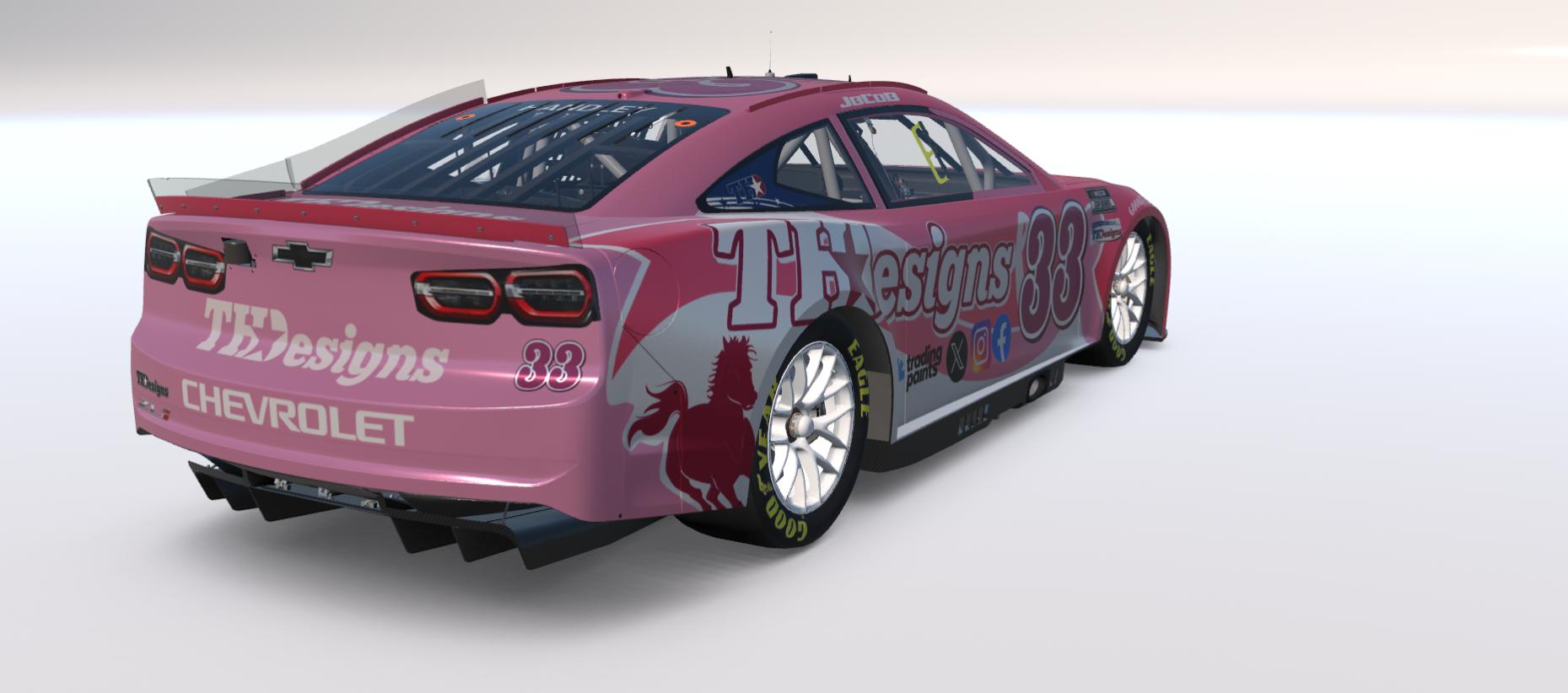Preview of #33 - Jacob Clarino - TH Designs / Breast Cancer Awareness - FedEx Cup Series by Teejay Handley