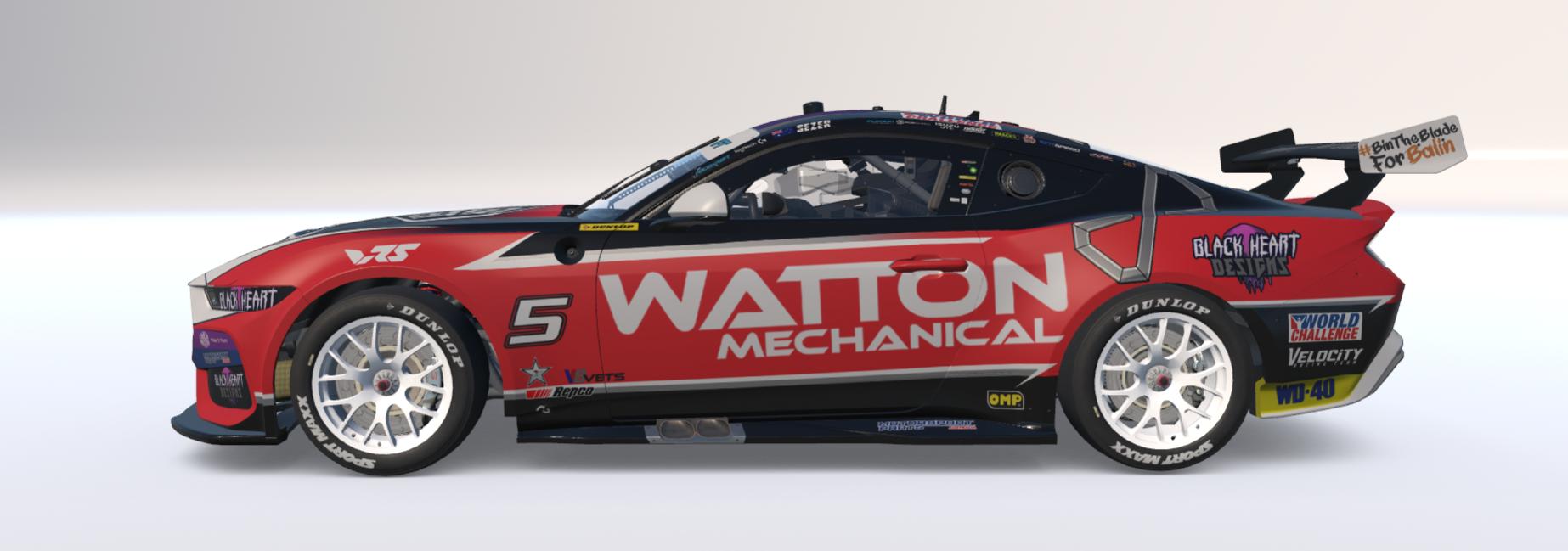 Preview of #5 Watton Mechanical Gen 3 Mustang by Hamish Munro