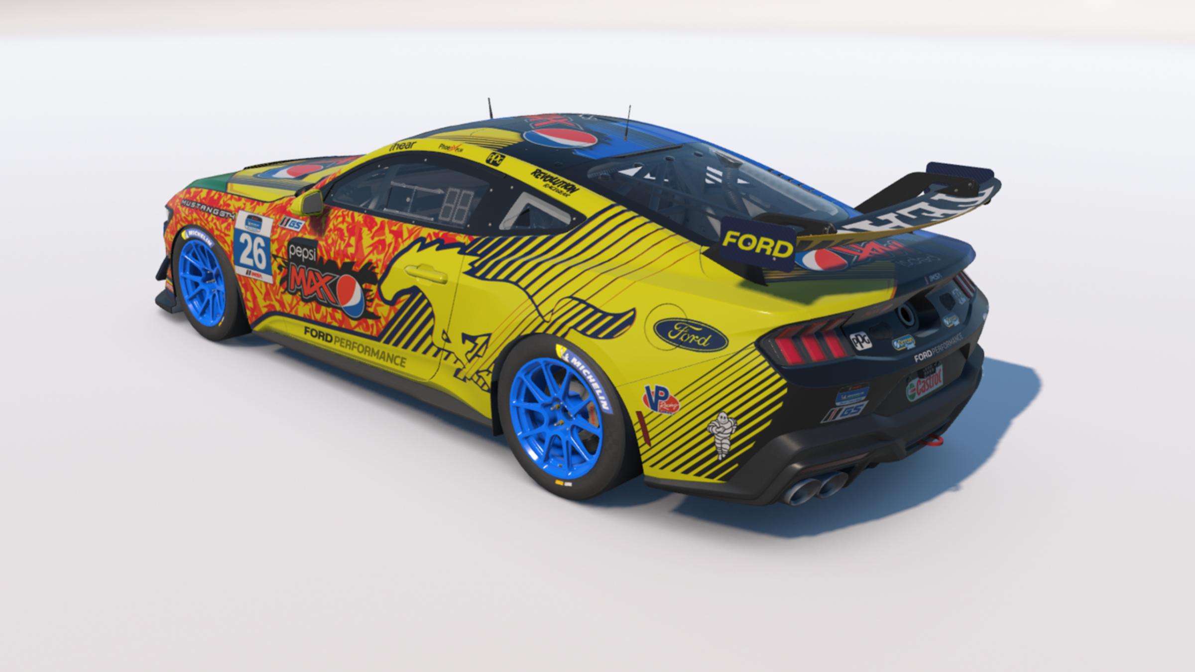 Preview of Pepsi Max Mustang Frosty by Paul Metcalfe