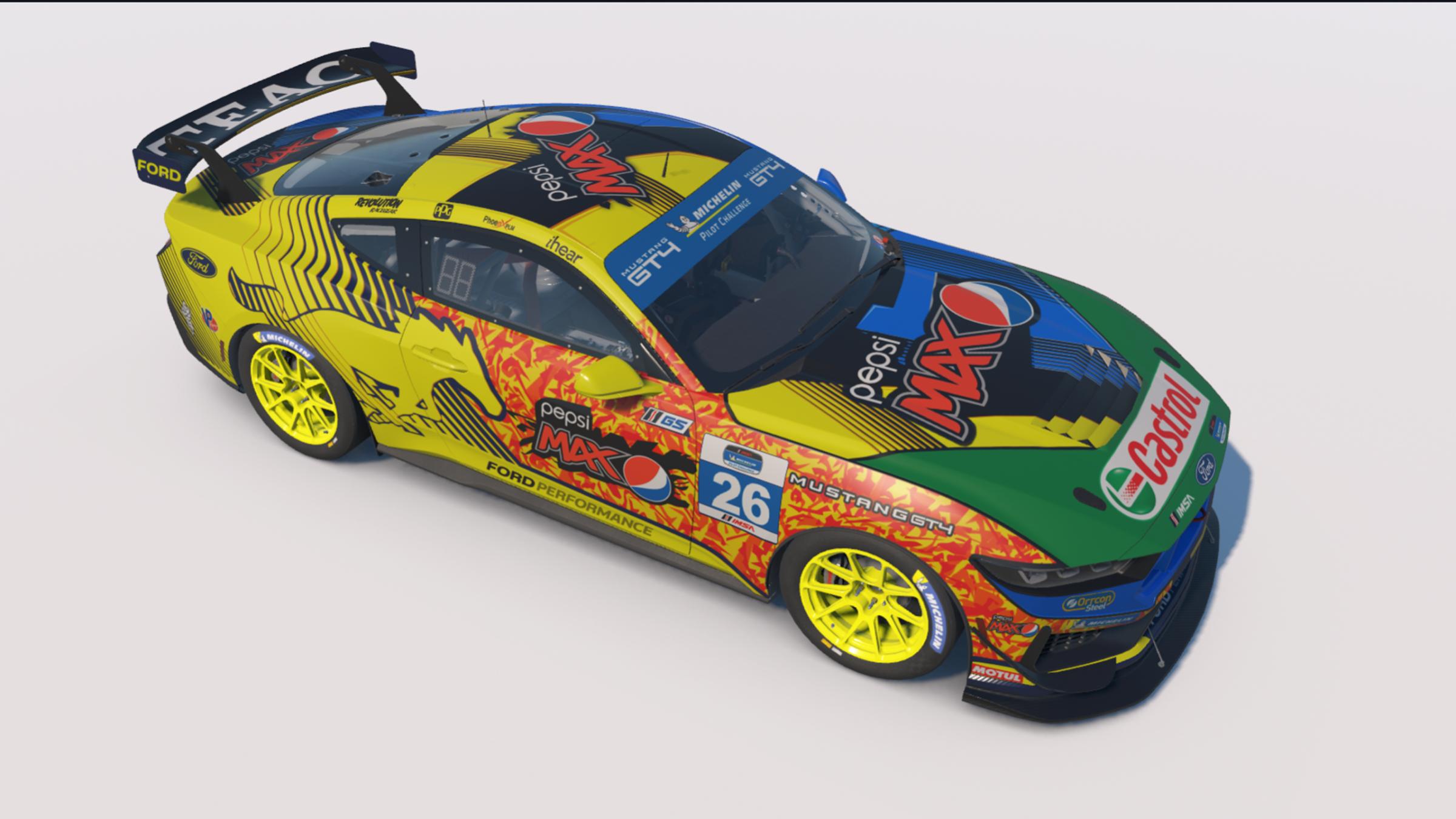 Preview of Pepsi Max Mustang Davo by Paul Metcalfe