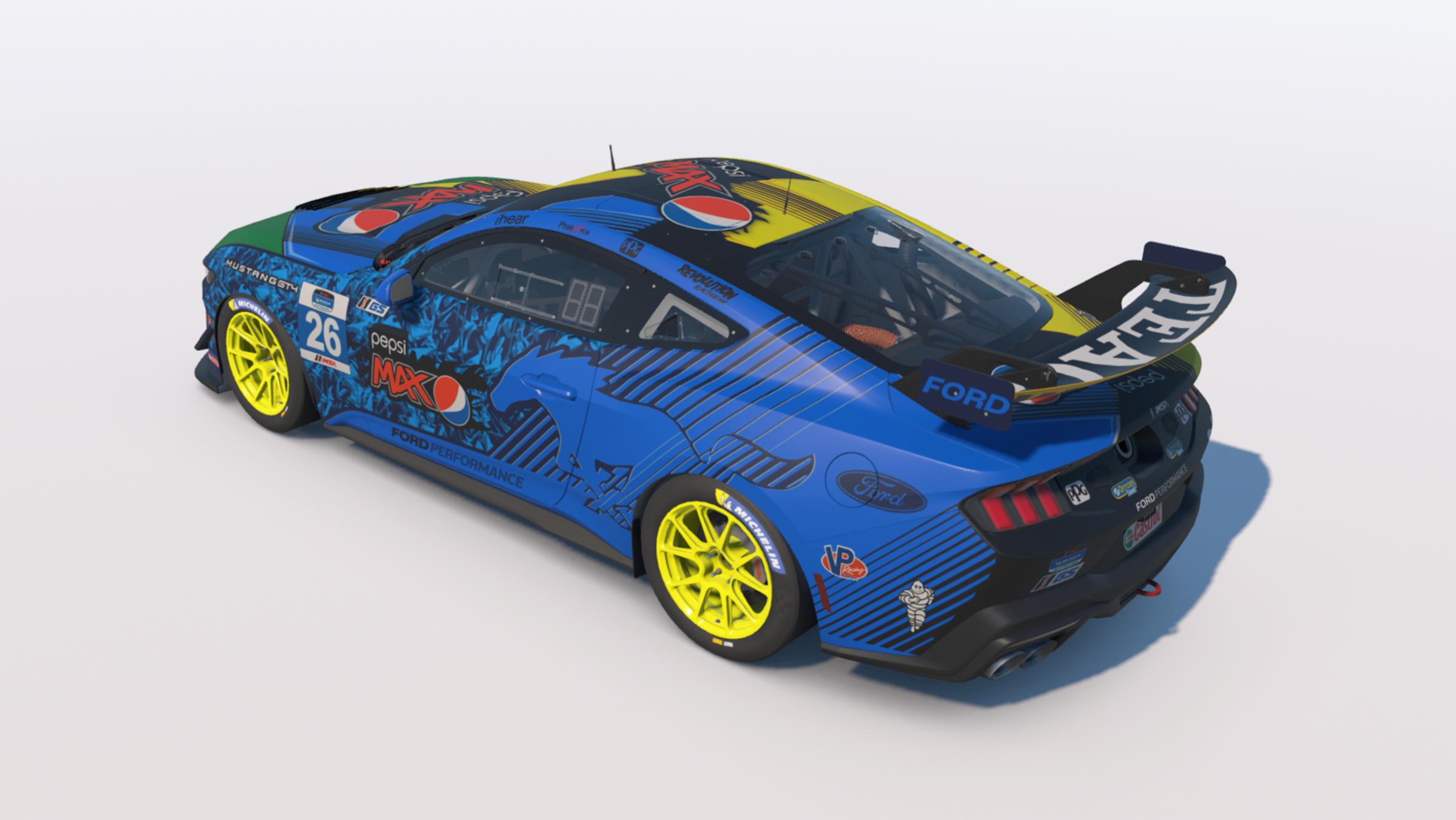 Preview of Pepsi Max Mustang Davo by Paul Metcalfe
