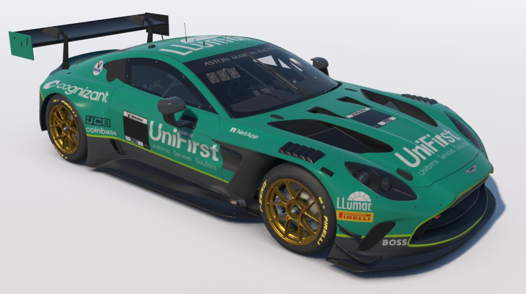 Preview of Unifirst Aston Martin GT3 by Mike W.
