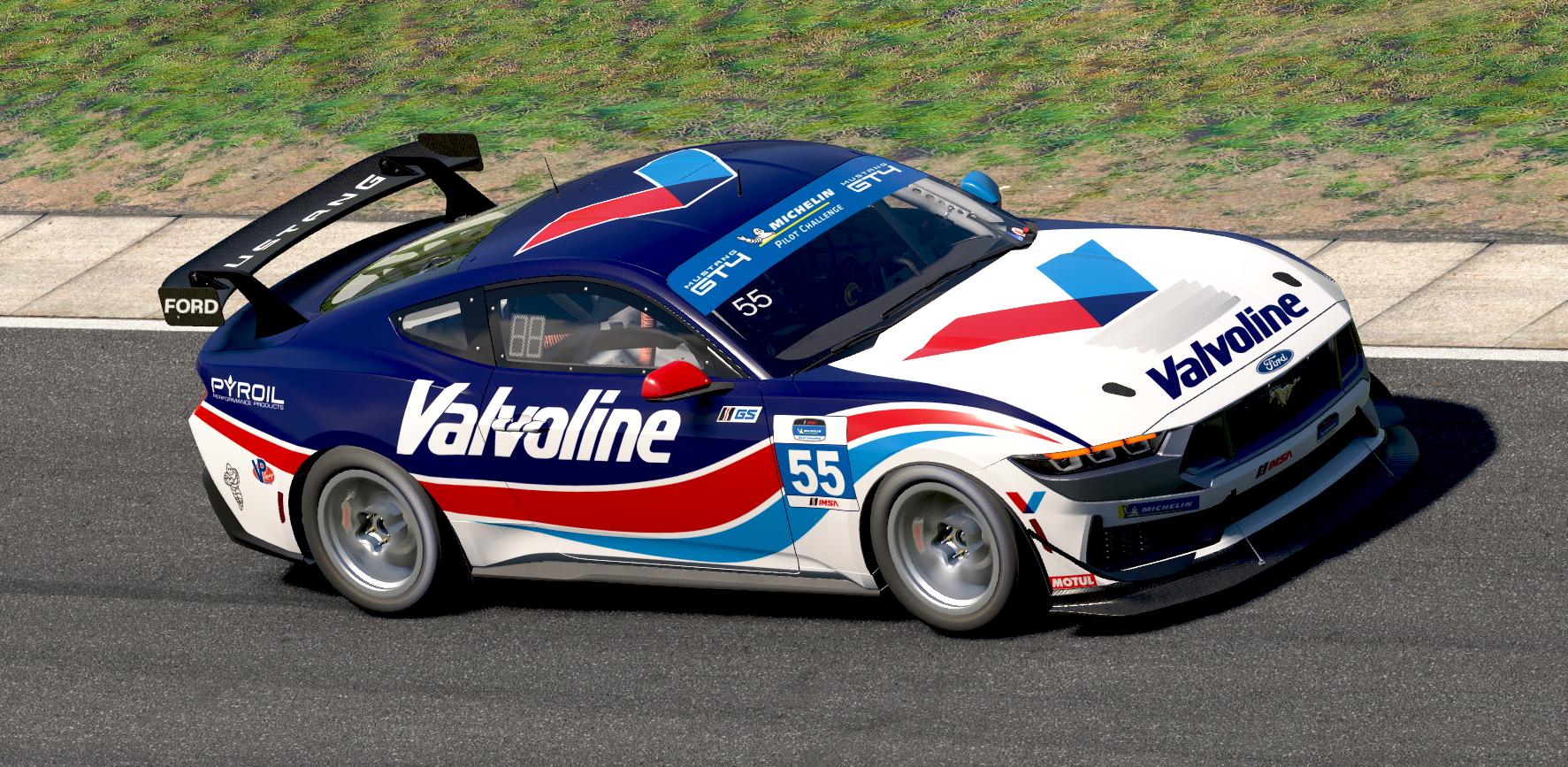 Preview of Valvoline Mustang GT4 by Tyler Tucker