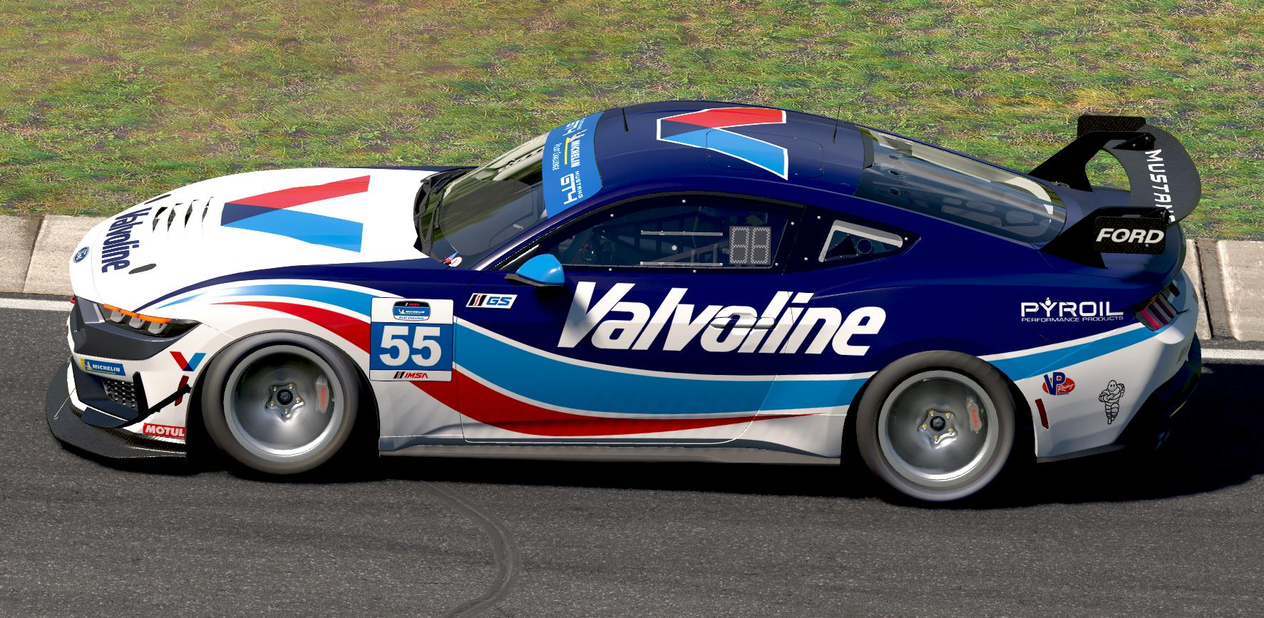 Preview of Valvoline Mustang GT4 by Tyler Tucker