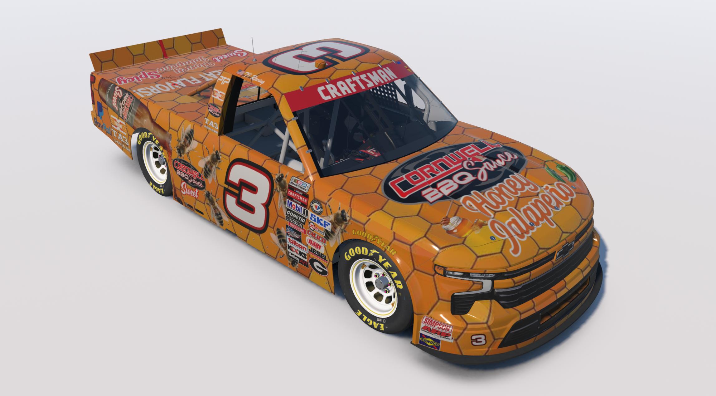 Preview of Cornwell Honey Jalapeño BBQ Sauce Silverado  by Timothy Abrell