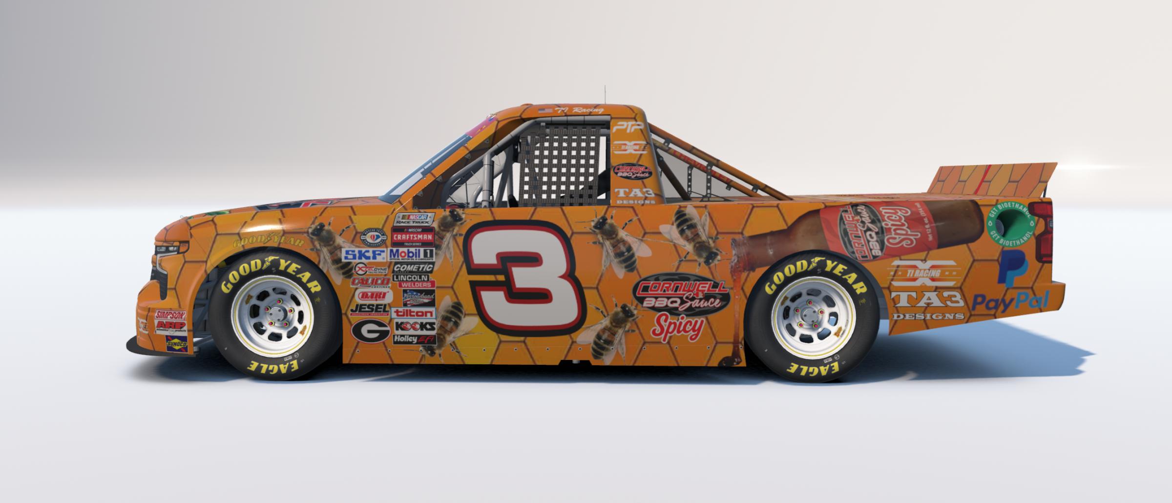 Preview of Cornwell Honey Jalapeño BBQ Sauce Silverado  by Timothy Abrell